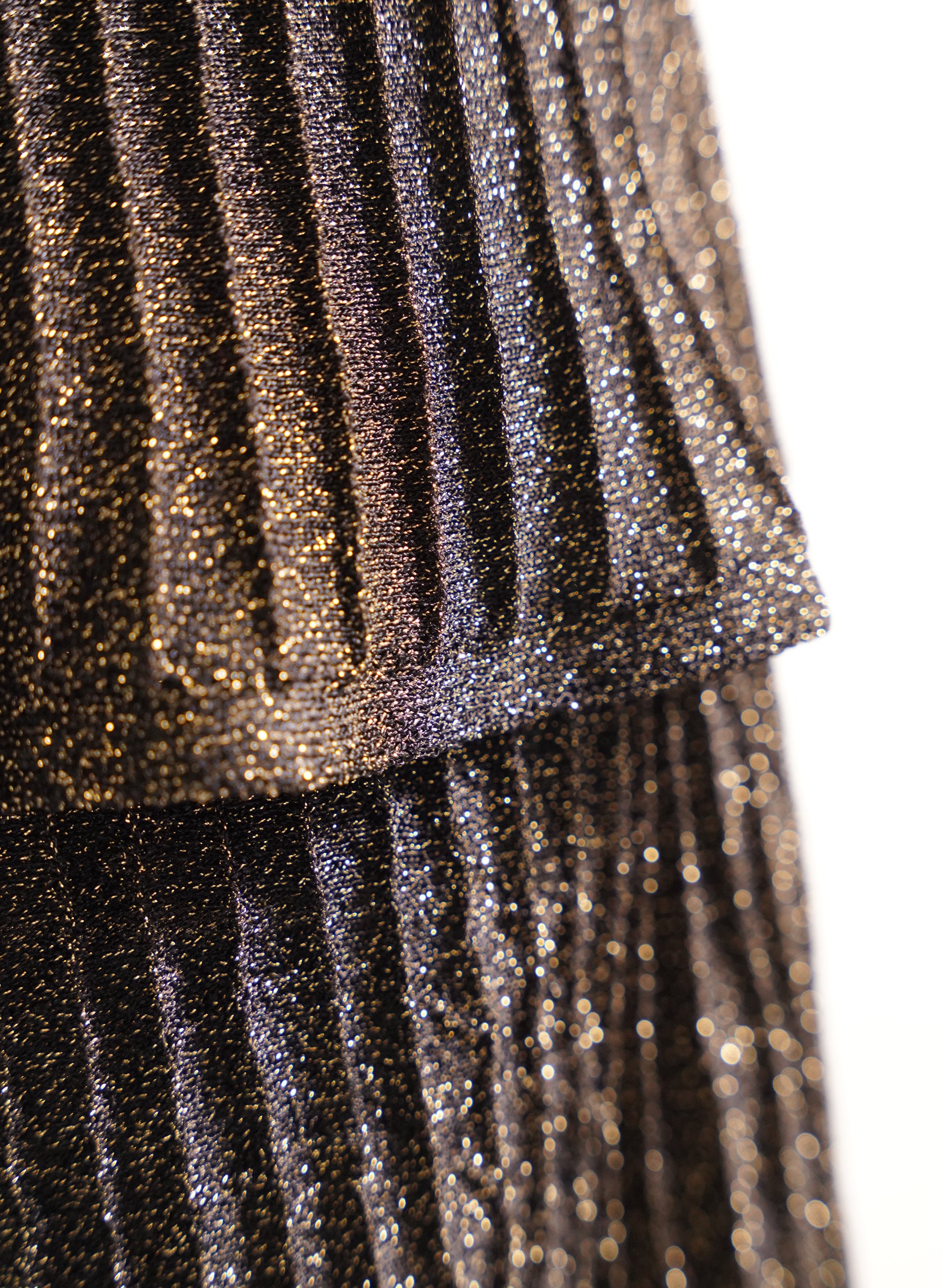 Ensemble haut et jupe en maille à fil métallisé Missoni