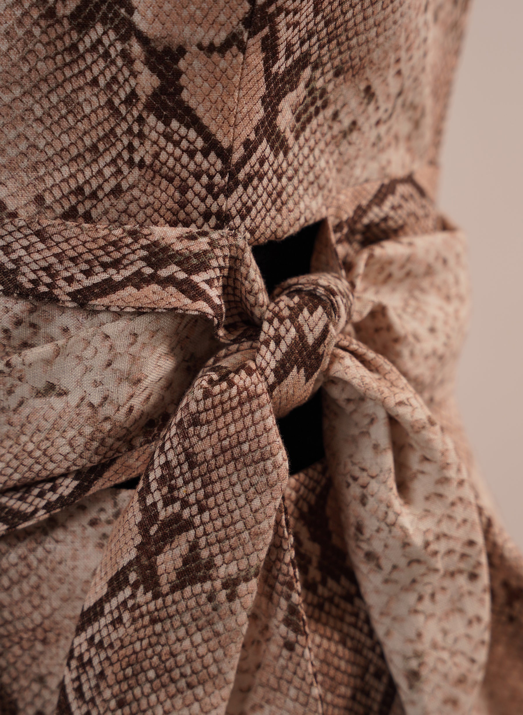 Robe midi imprimée python Bellitude de Zimmermann