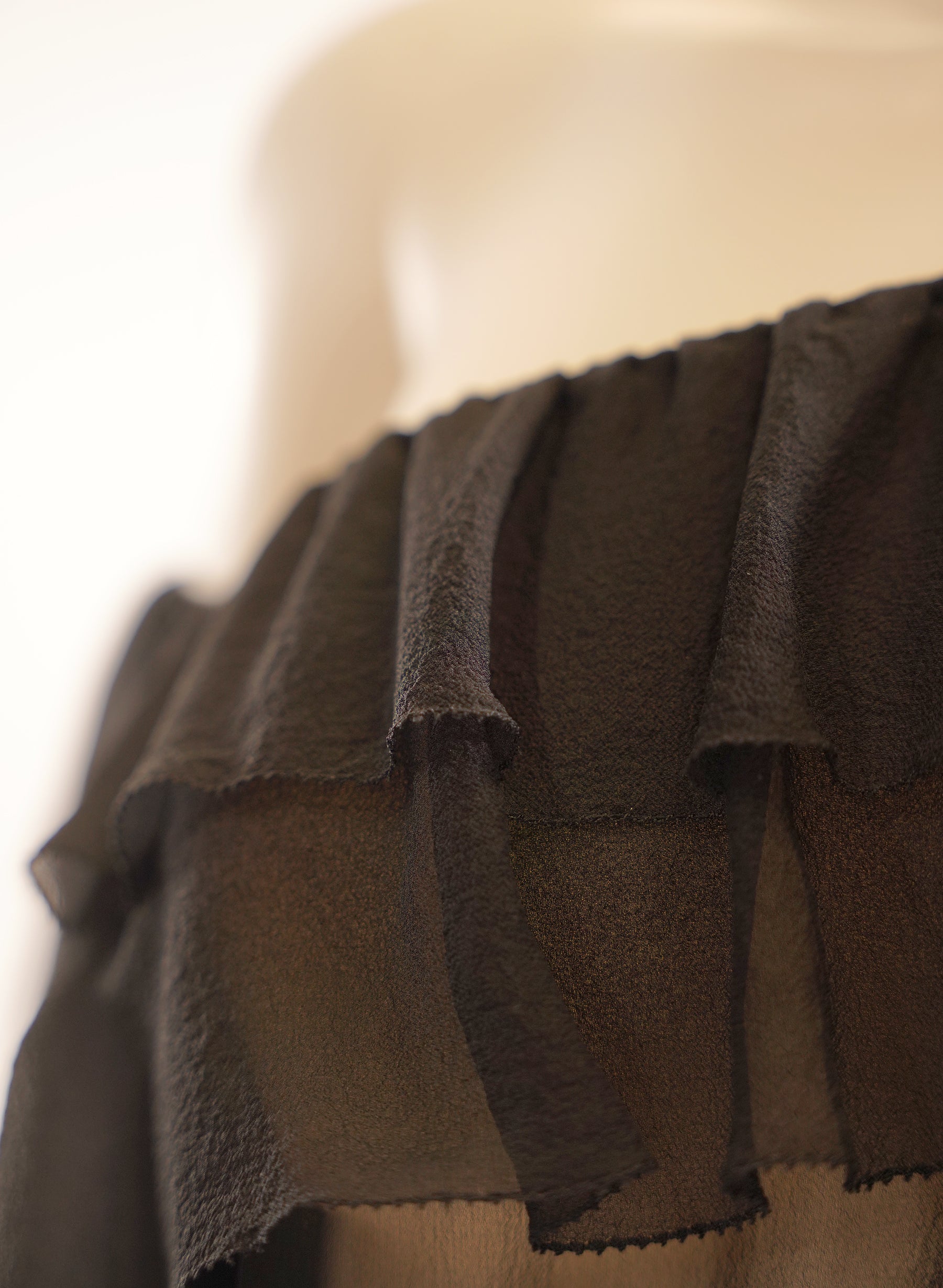 Robe en soie Saint Laurent mi-longue