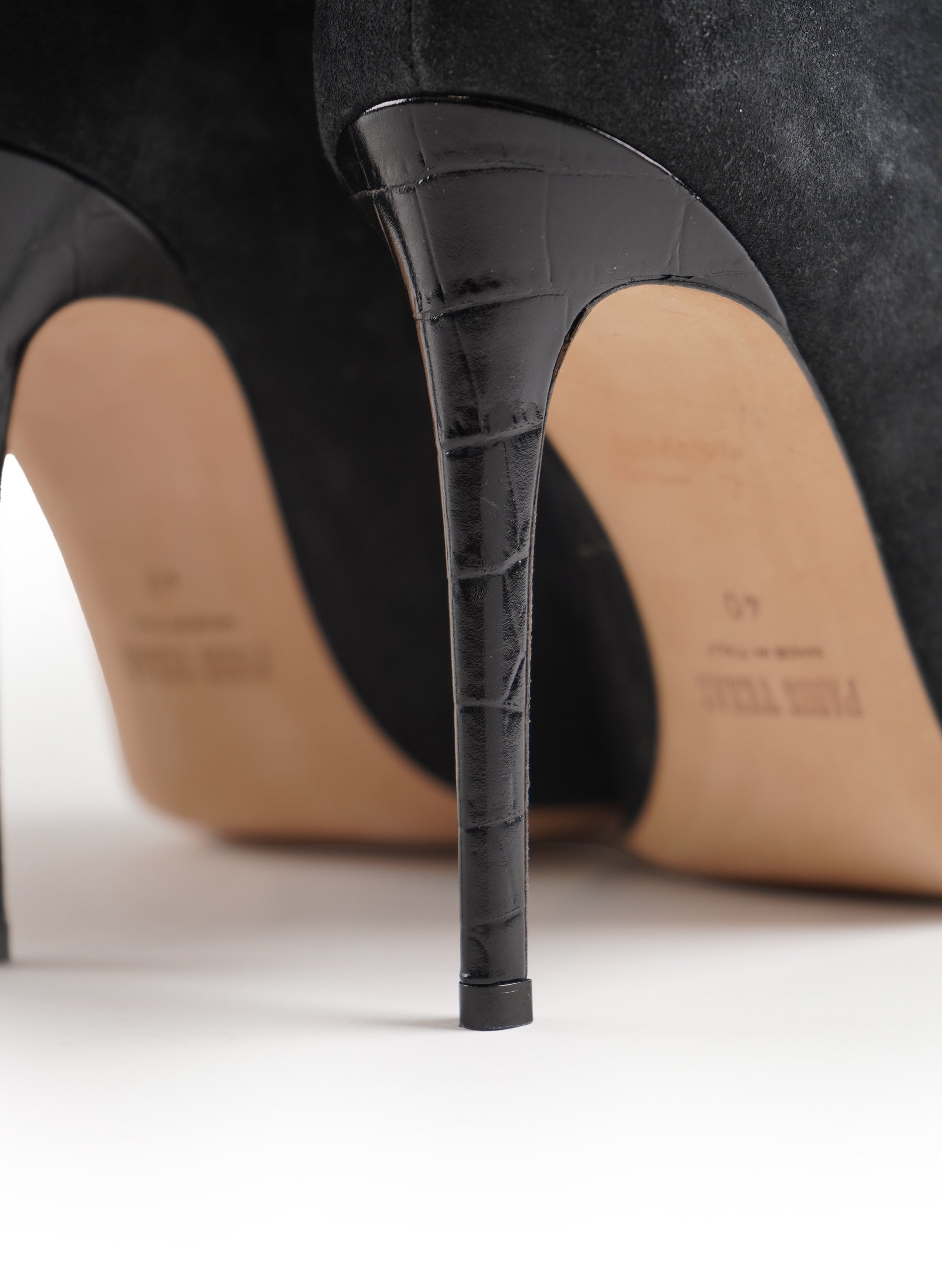 Bottines Paris Texas à bout pointu et souple