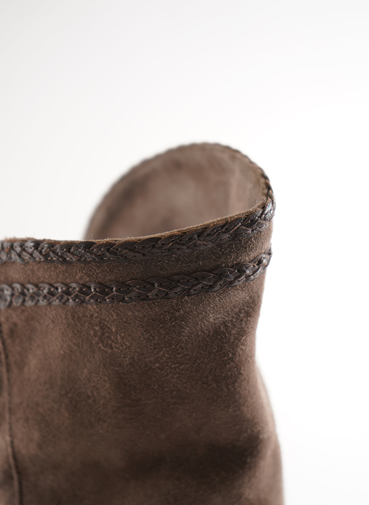 Lavorazione Artigiana bottes hautes en daim
