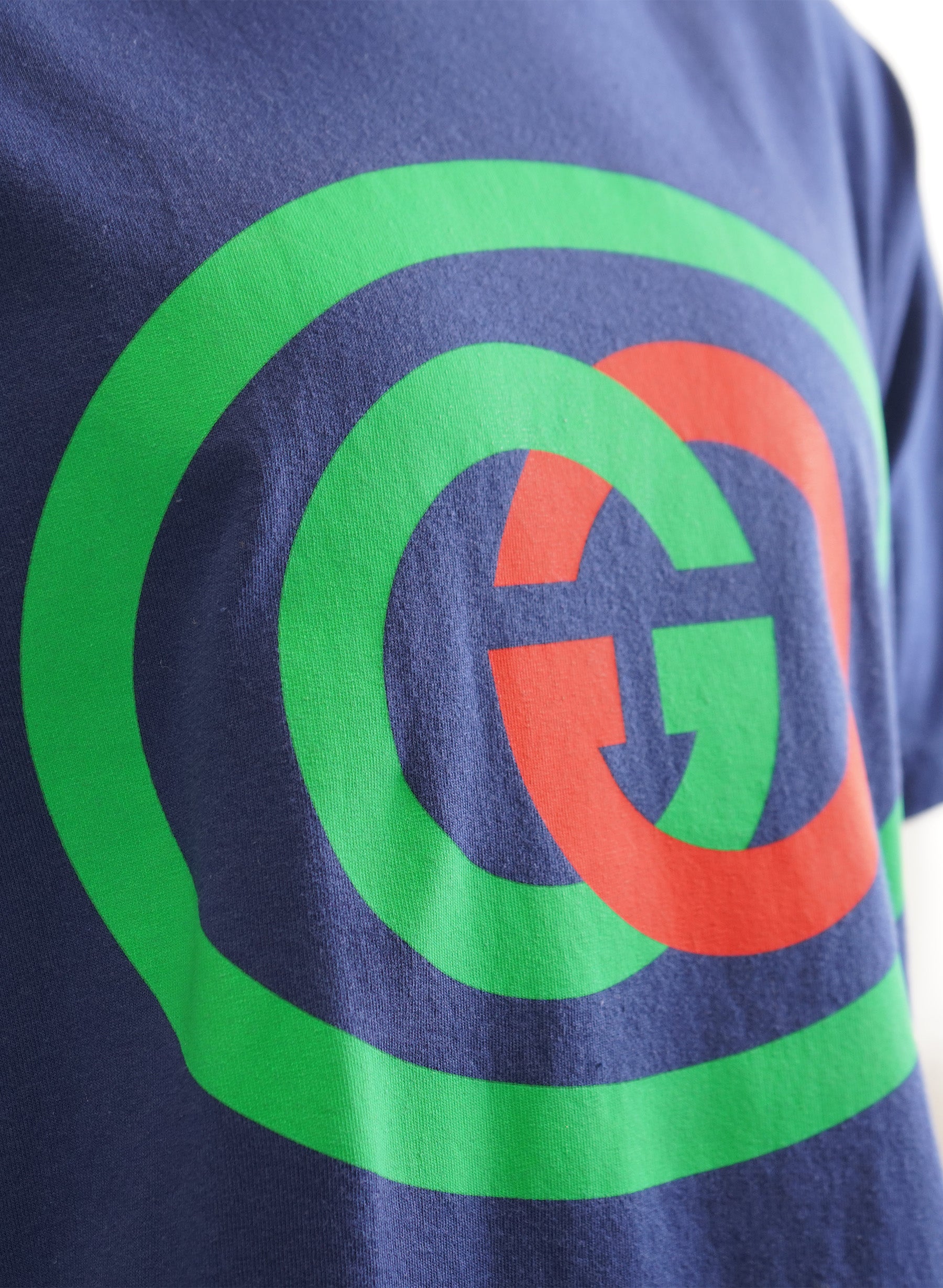 T-shirt oversize Gucci à logo G entrelacé