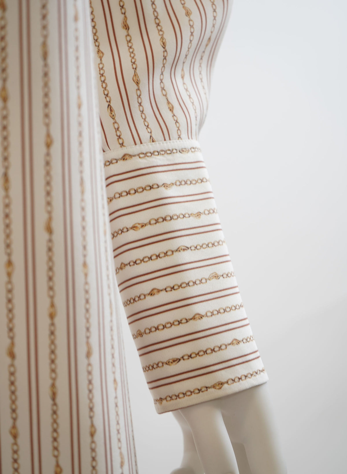 Chemise à rayures longues Chloé