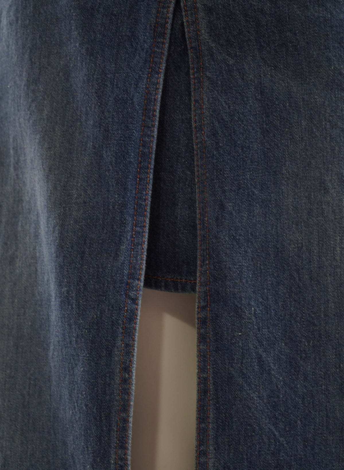 Jupe en jean brodée Chloé