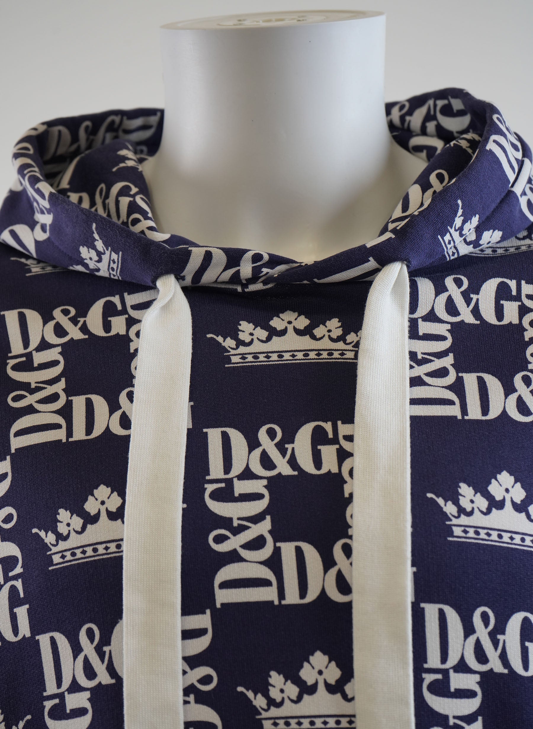 Sweat à capuche Dolce & Gabbana avec logo couronne