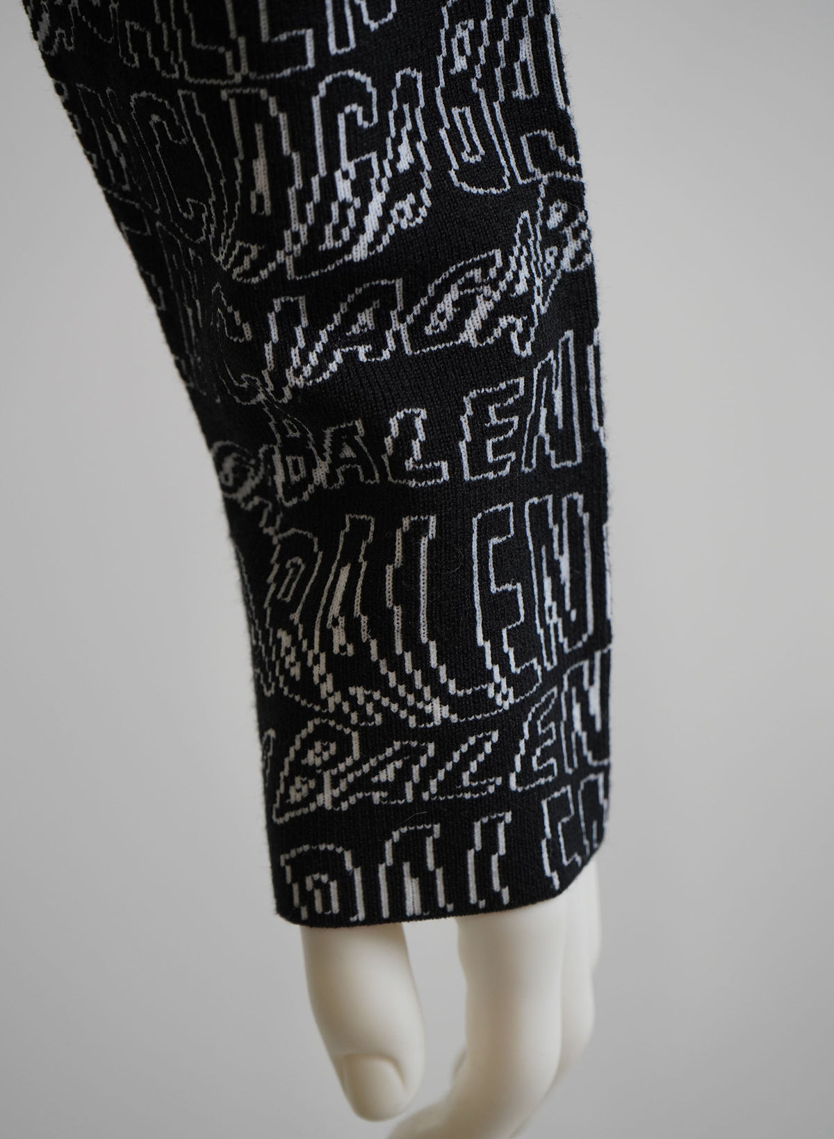 Pull Balenciaga à col rond multi-logos