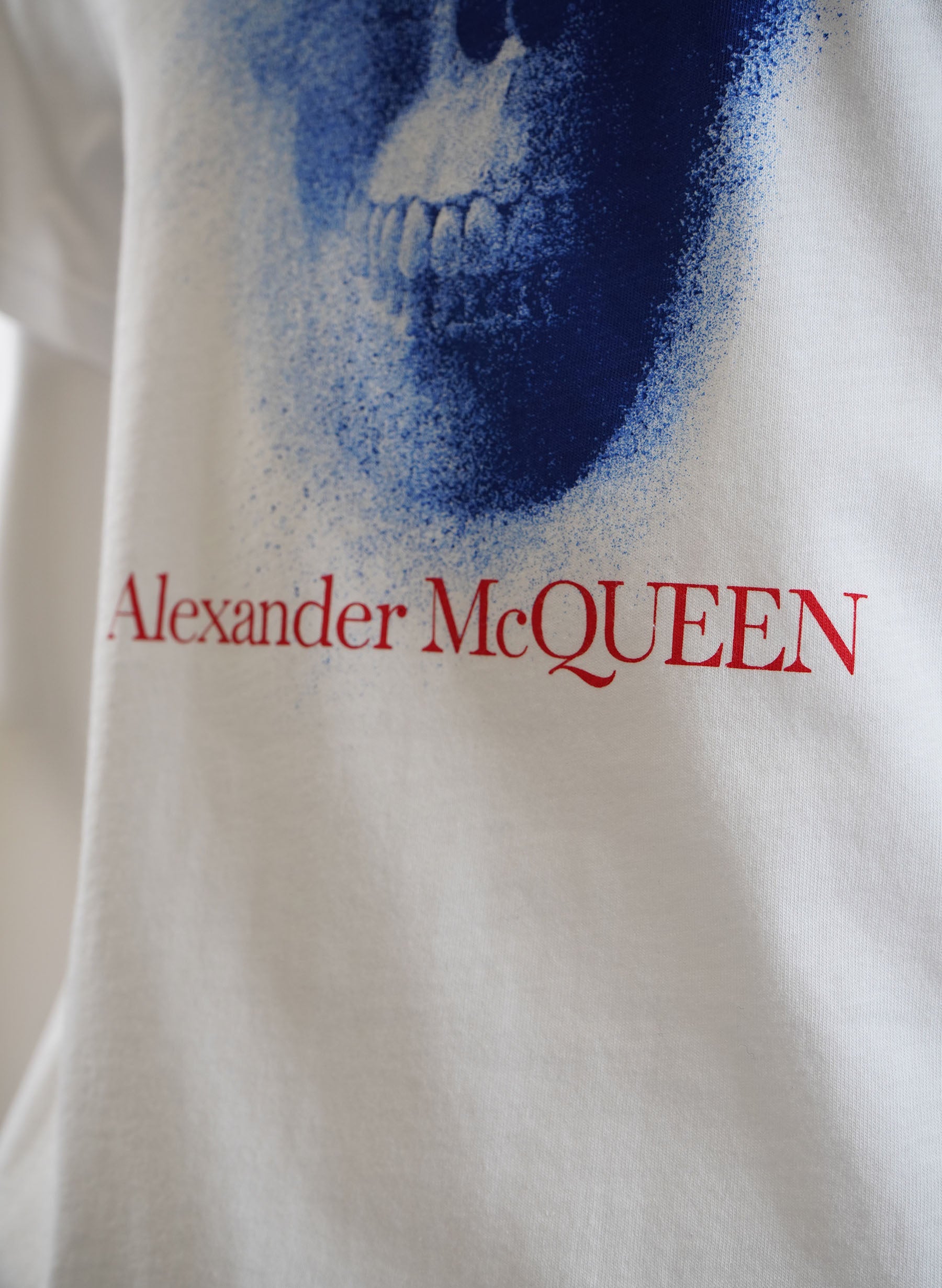 T-shirt Alexander McQueen à imprimé tête de mort