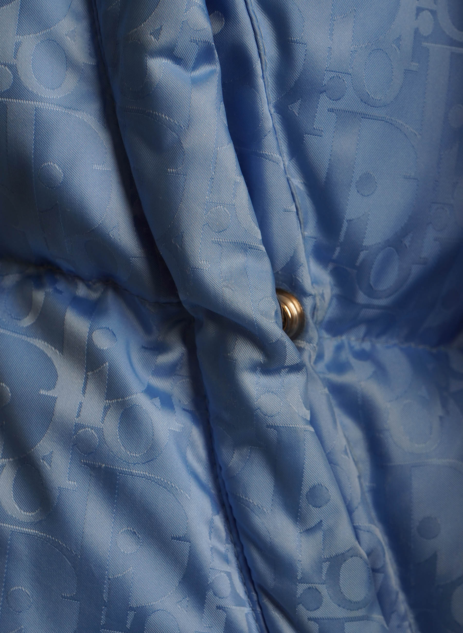 Doudoune Dior Oblique bleu clair