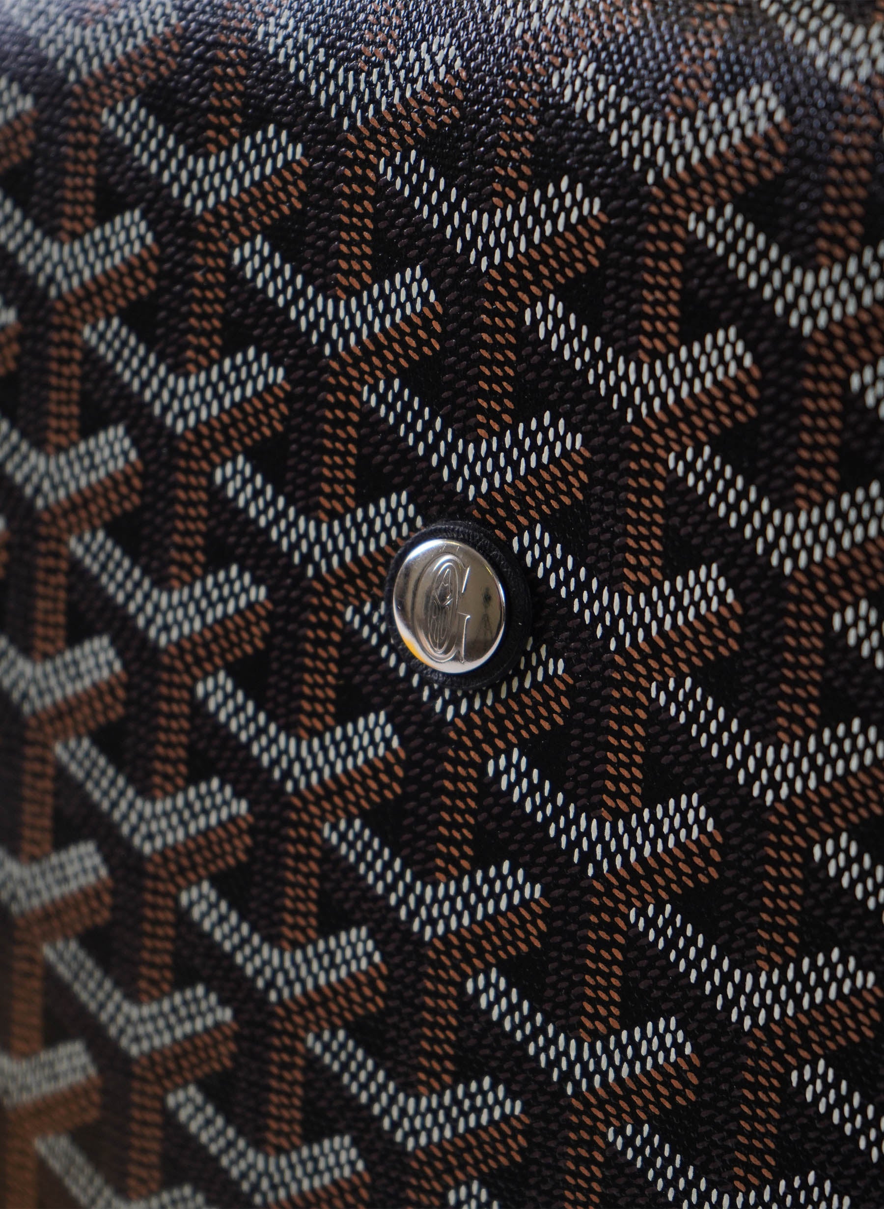 Goyard Goyardine Capetien Sac Messager Noir