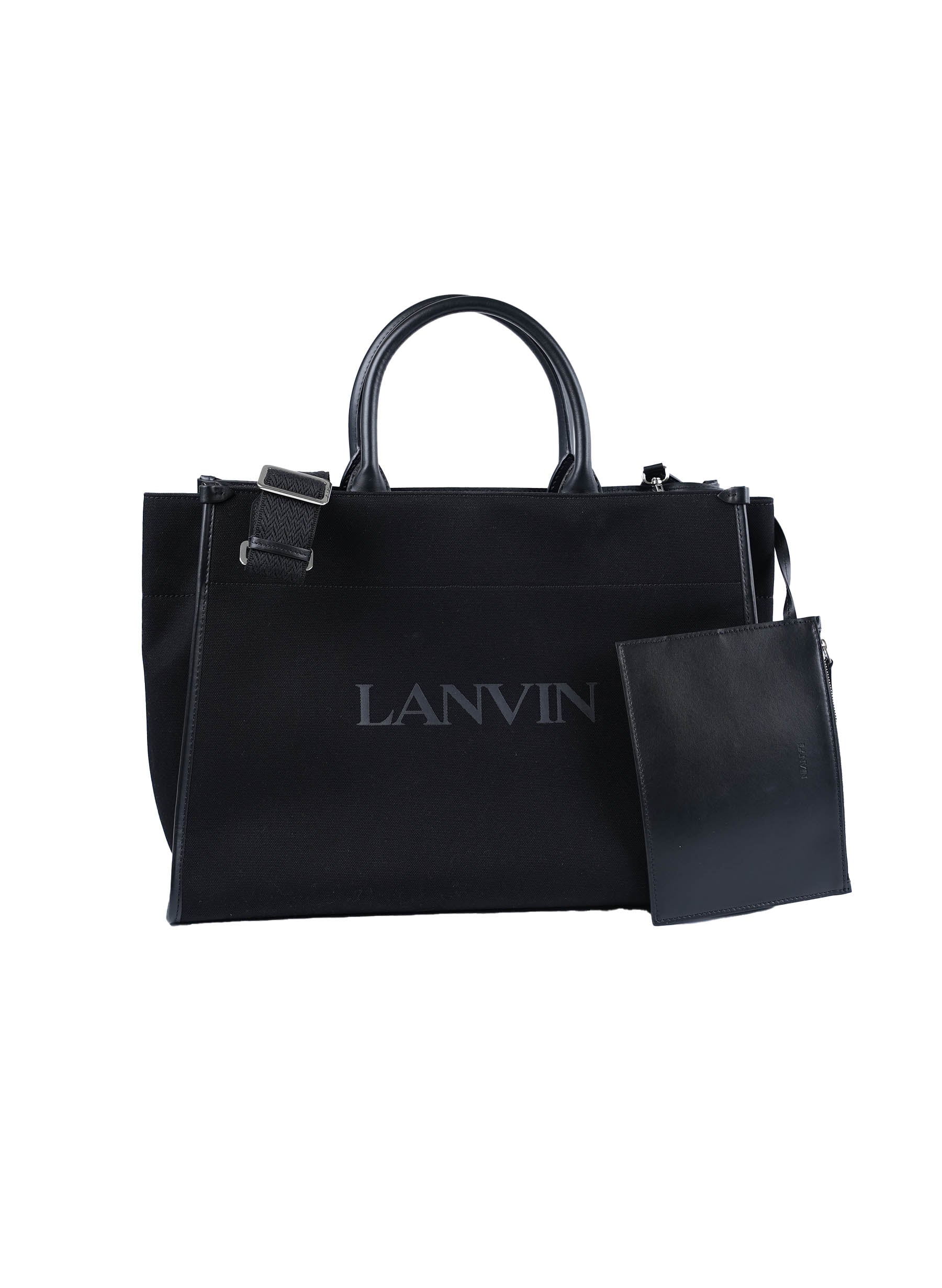 Sac cabas Lanvin IN&OUT moyen en toile