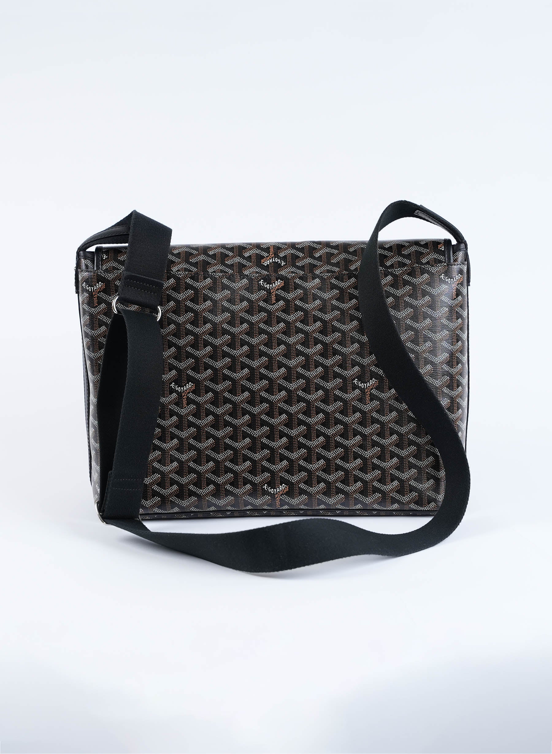 Goyard Goyardine Capetien Sac Messager Noir