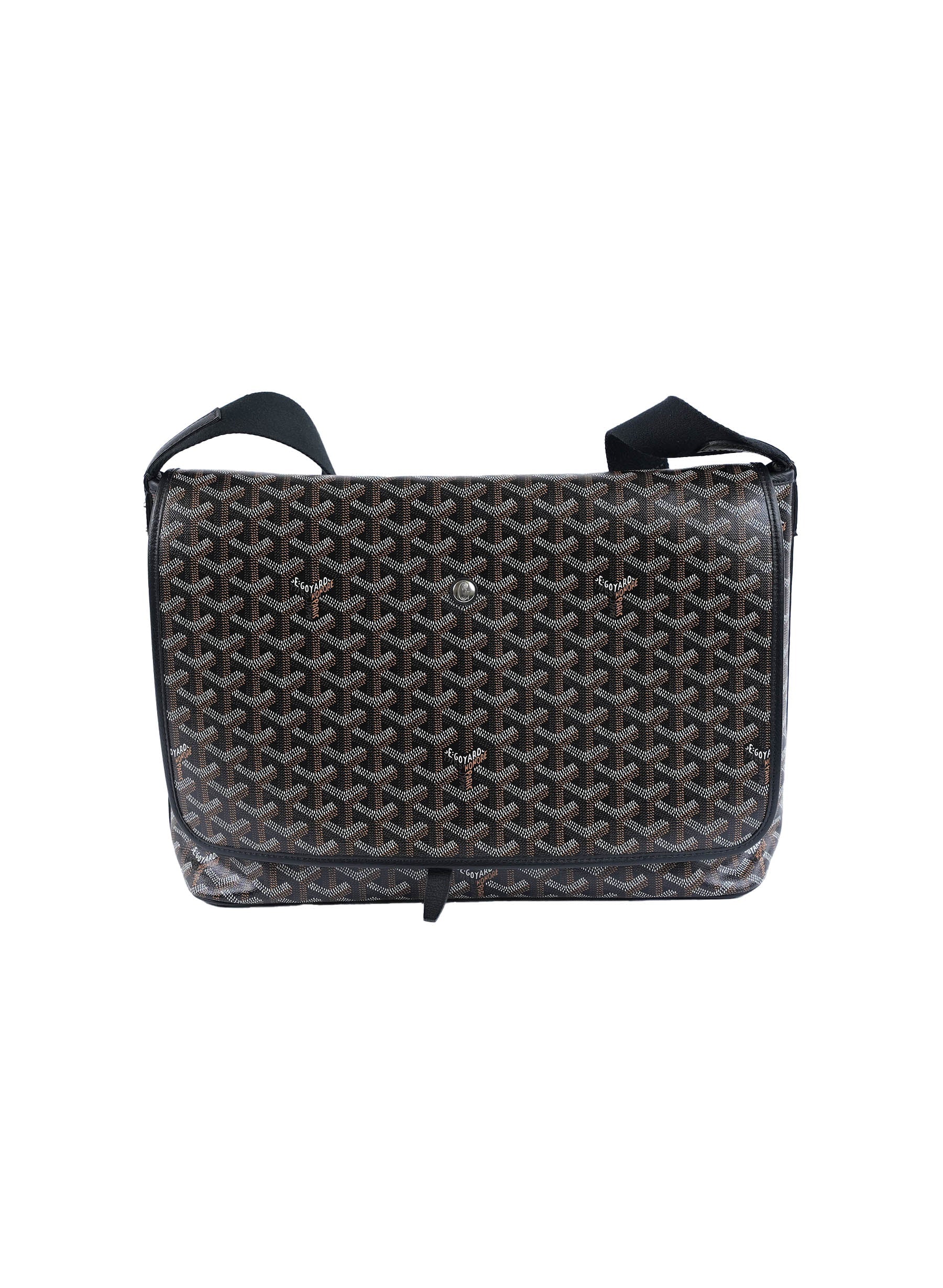 Goyard Goyardine Capetien Sac Messager Noir