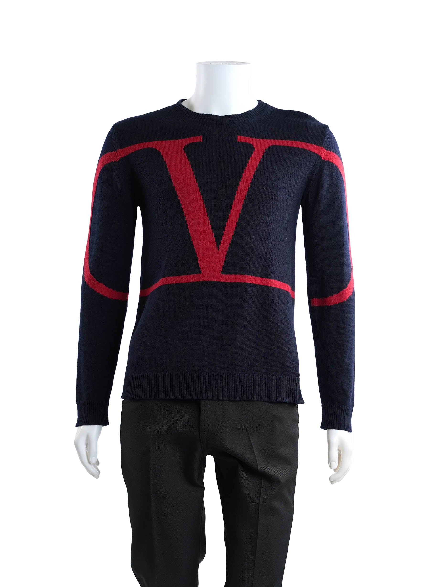Valentino Garavani pull en cachemire avec logo V