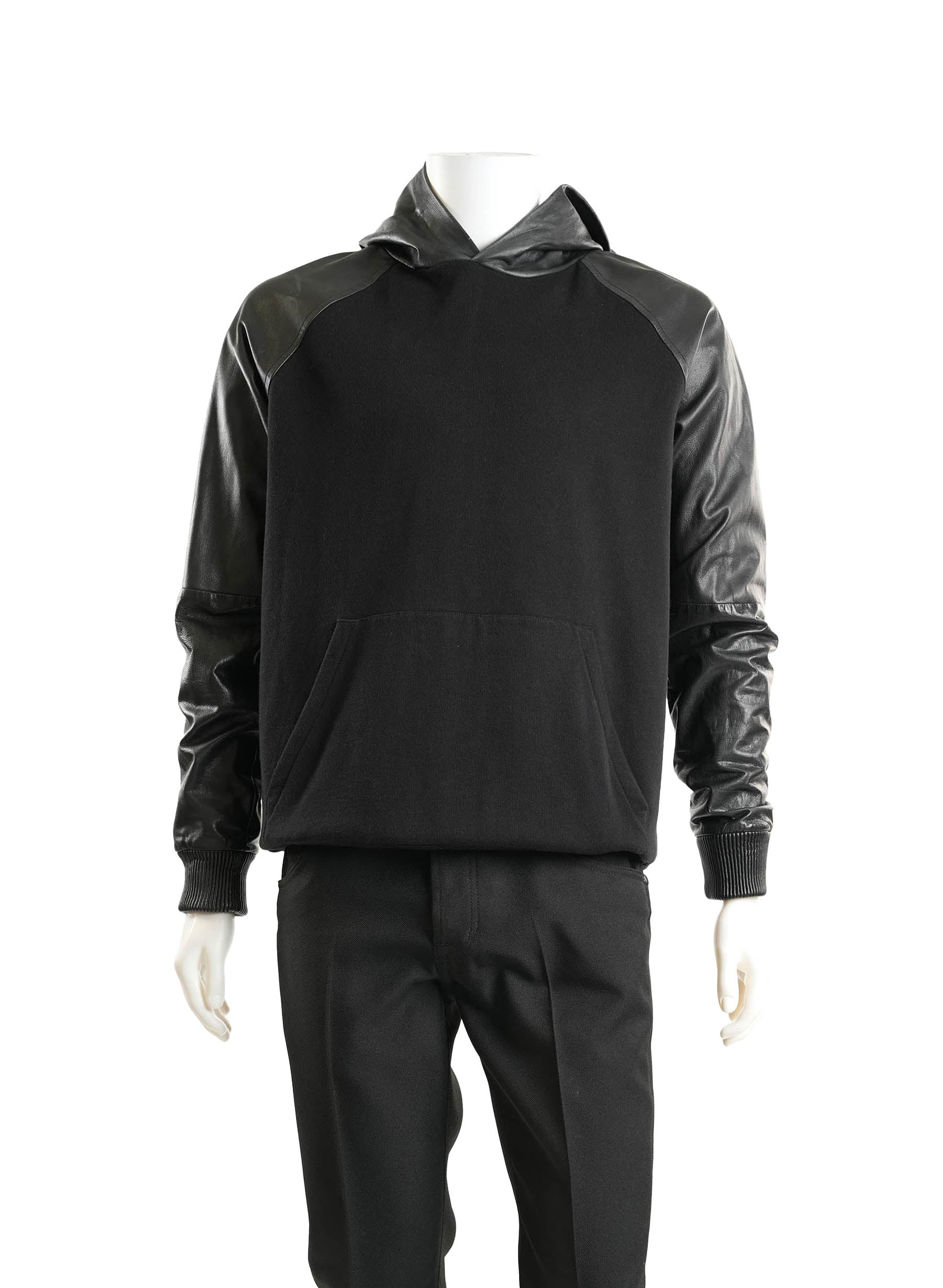 Sweat à capuche en cuir Givenchy