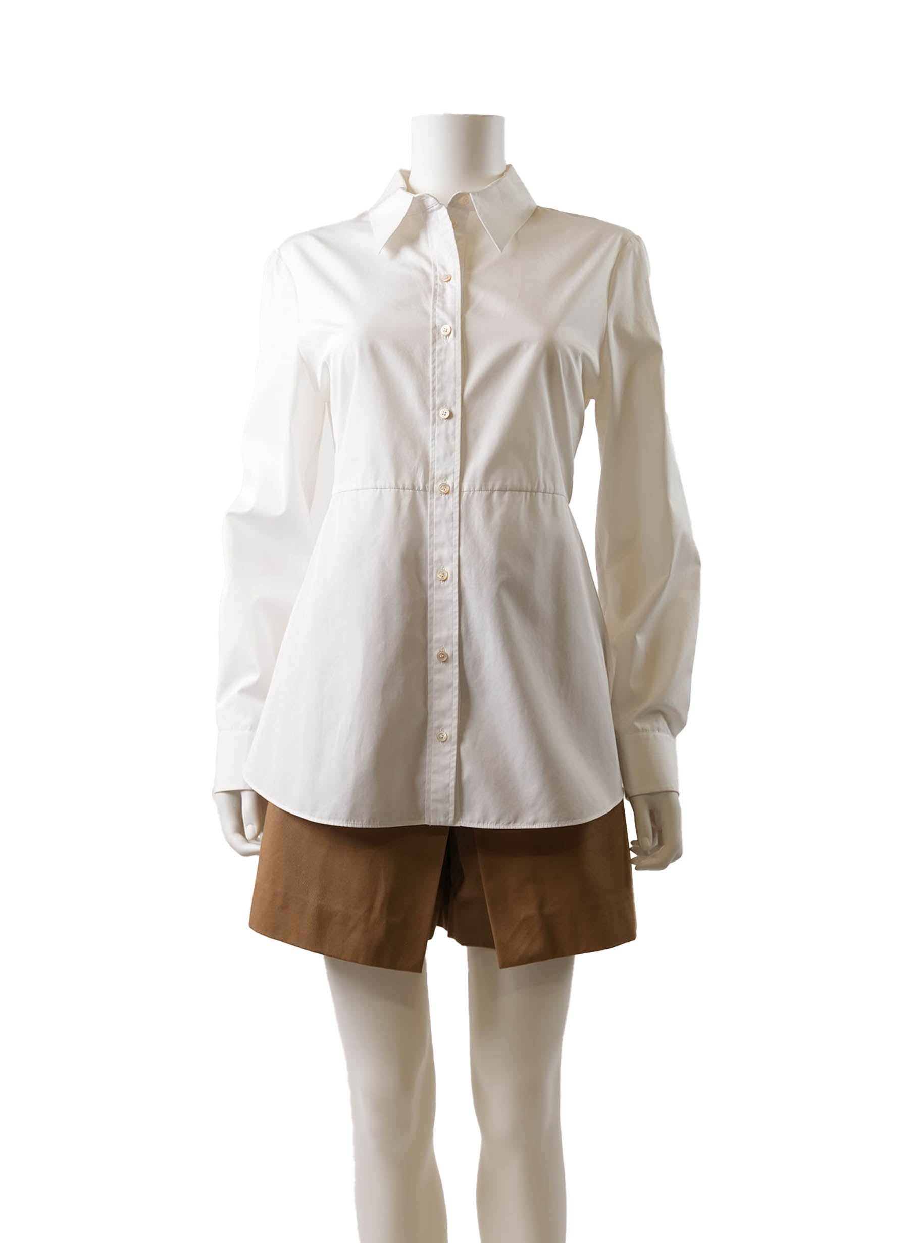 Chemise à manches longues boutonnée Alexander McQueen