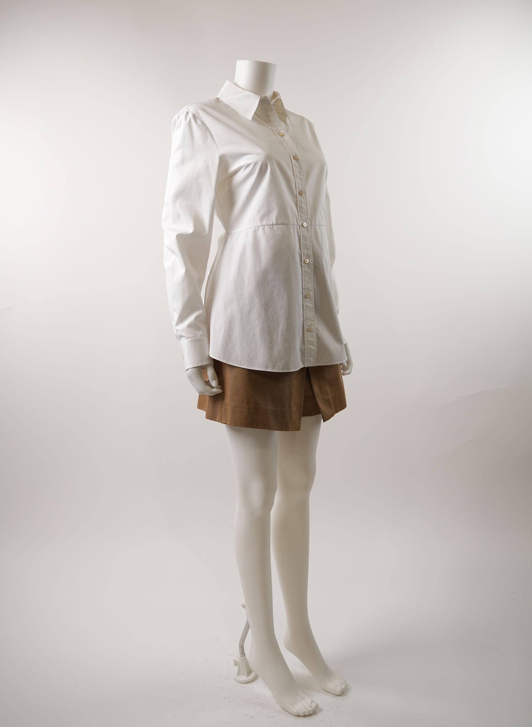 Chemise à manches longues boutonnée Alexander McQueen