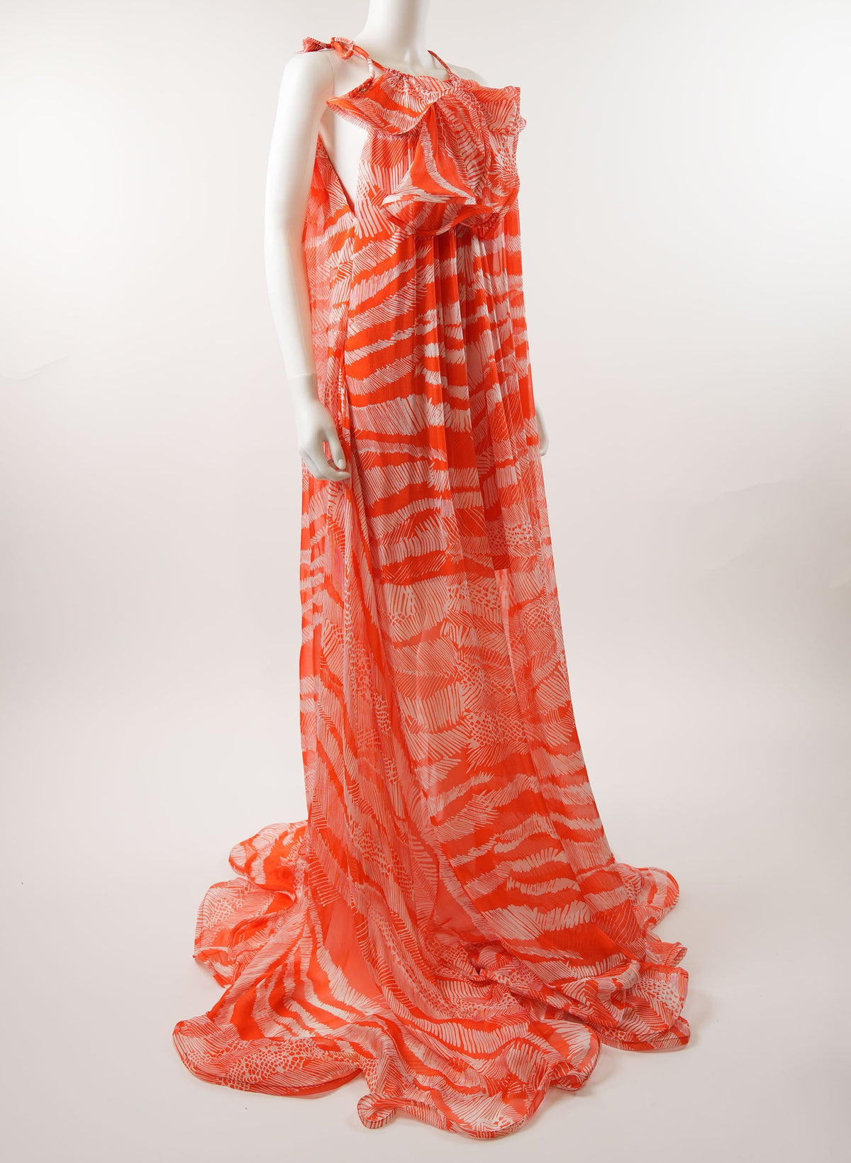 Robe maxi imprimée Alexie