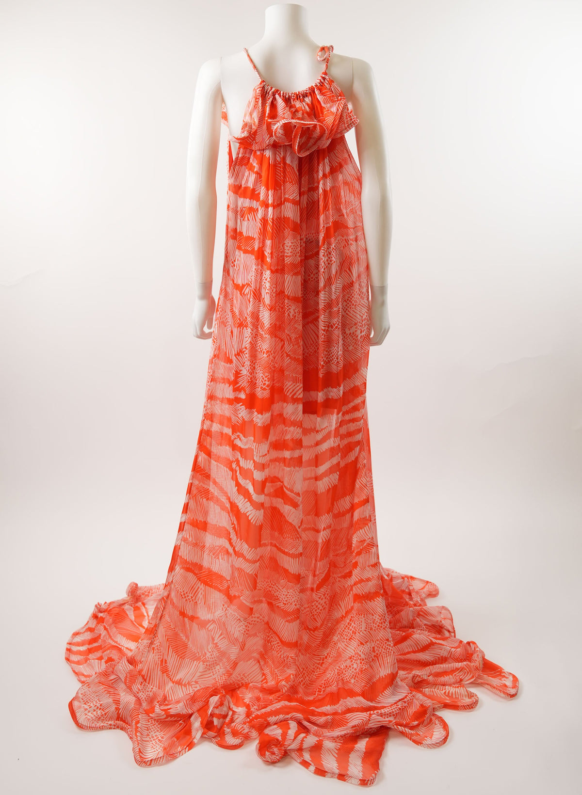 Robe maxi imprimée Alexie