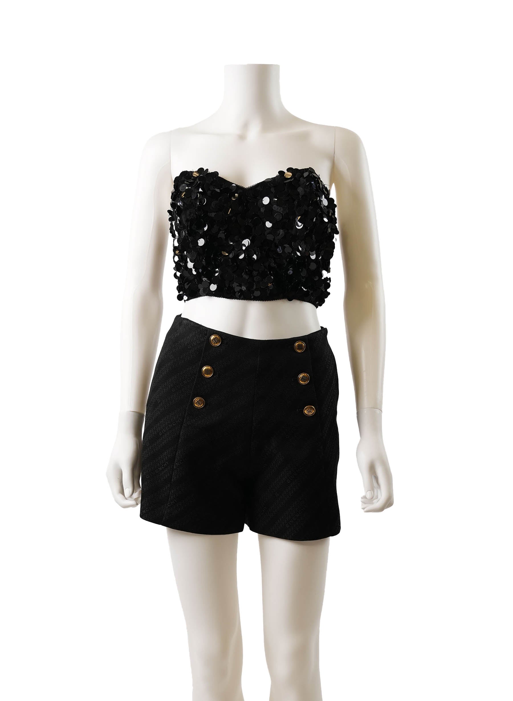 Bustier orné Attico