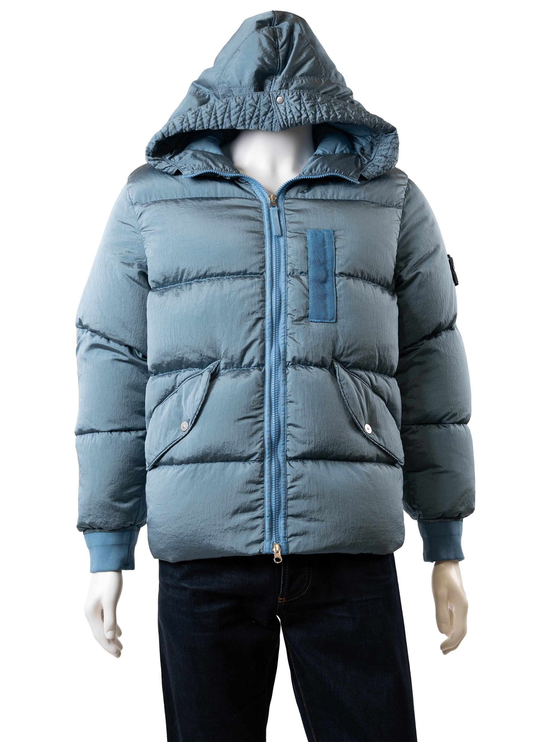 Doudoune Stone Island en nylon et métal