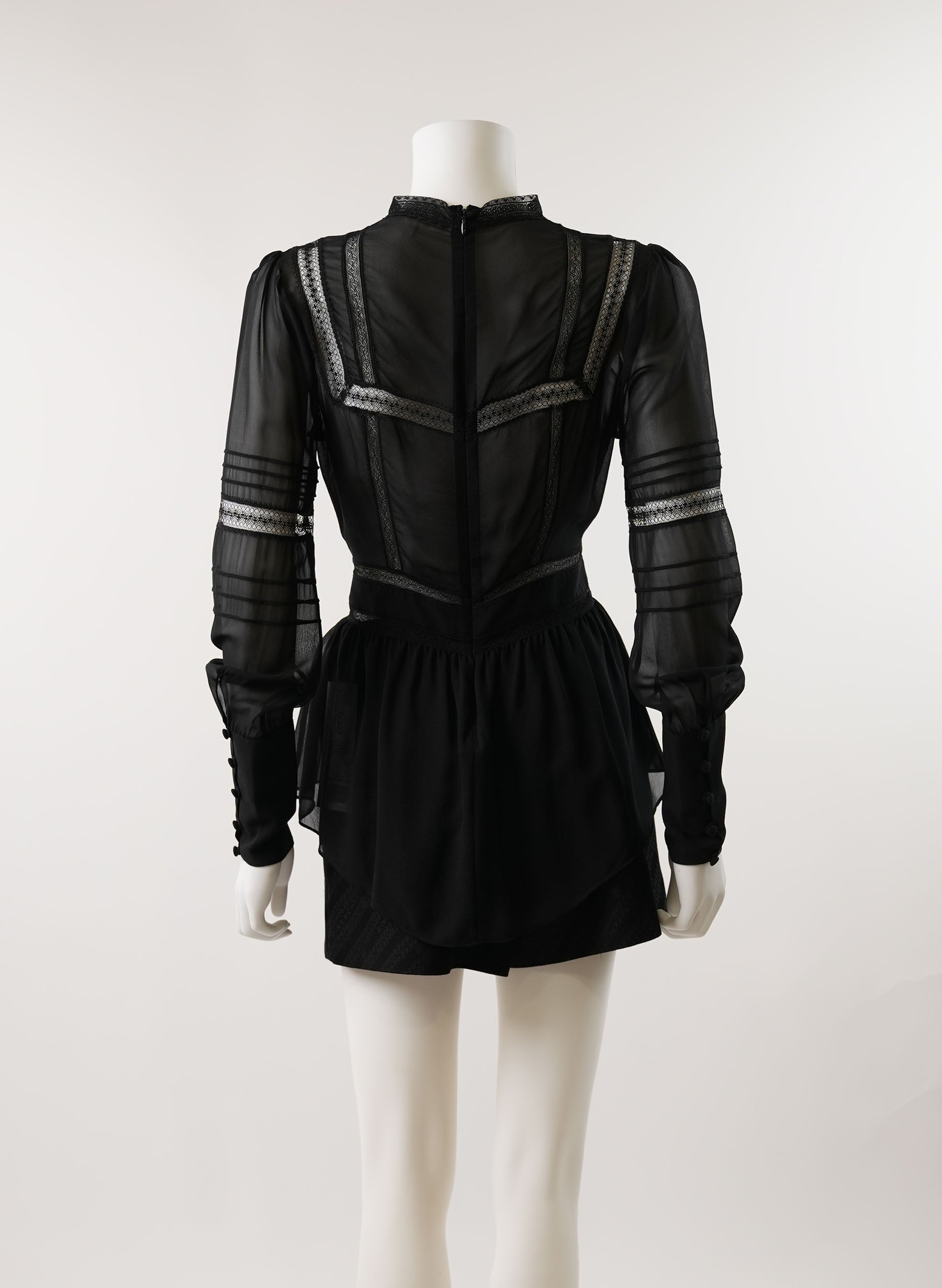 Blouse victorienne en dentelle Veronica Beard Lakewood