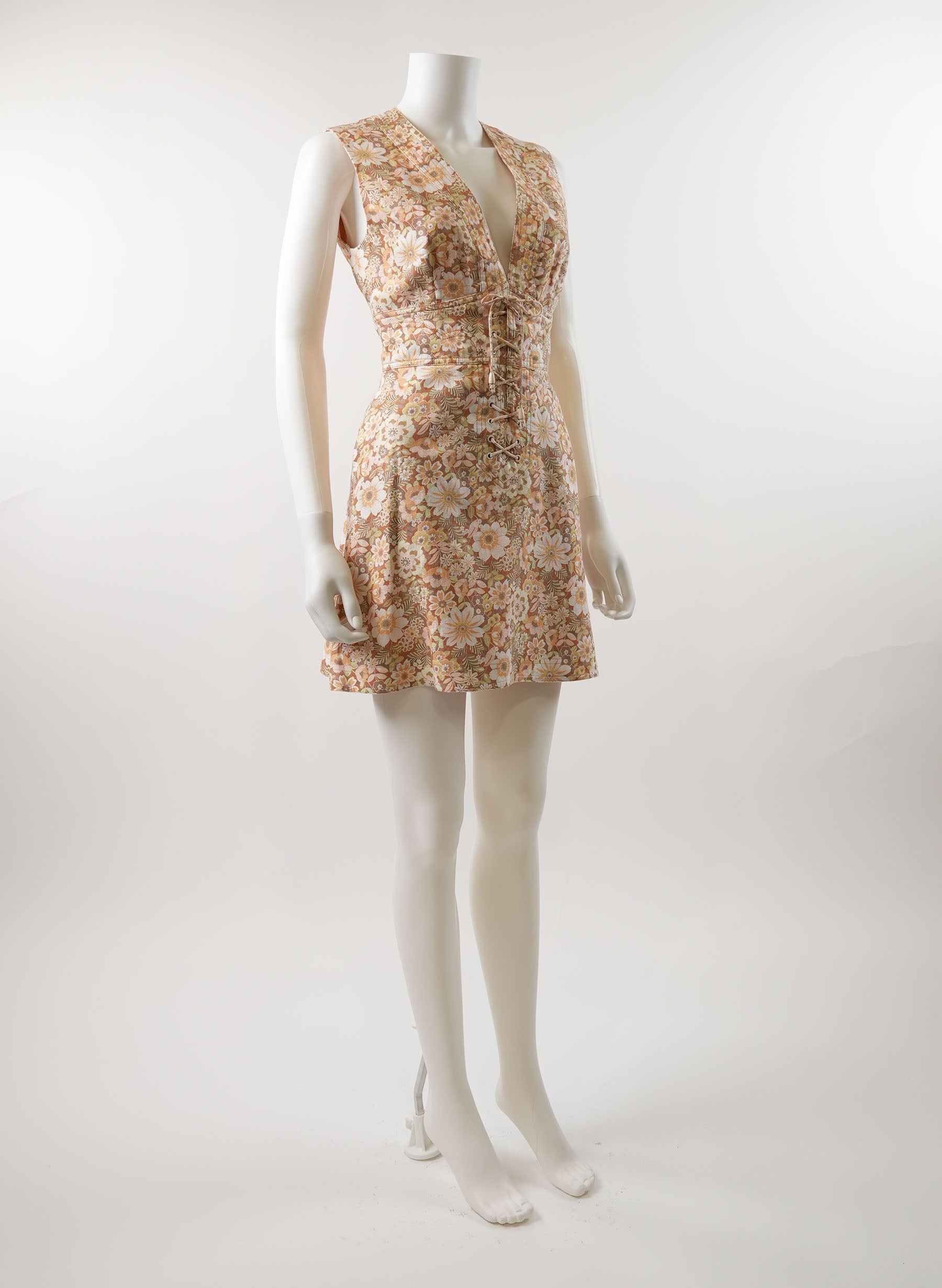 Robe courte à imprimé floral Zimmermann