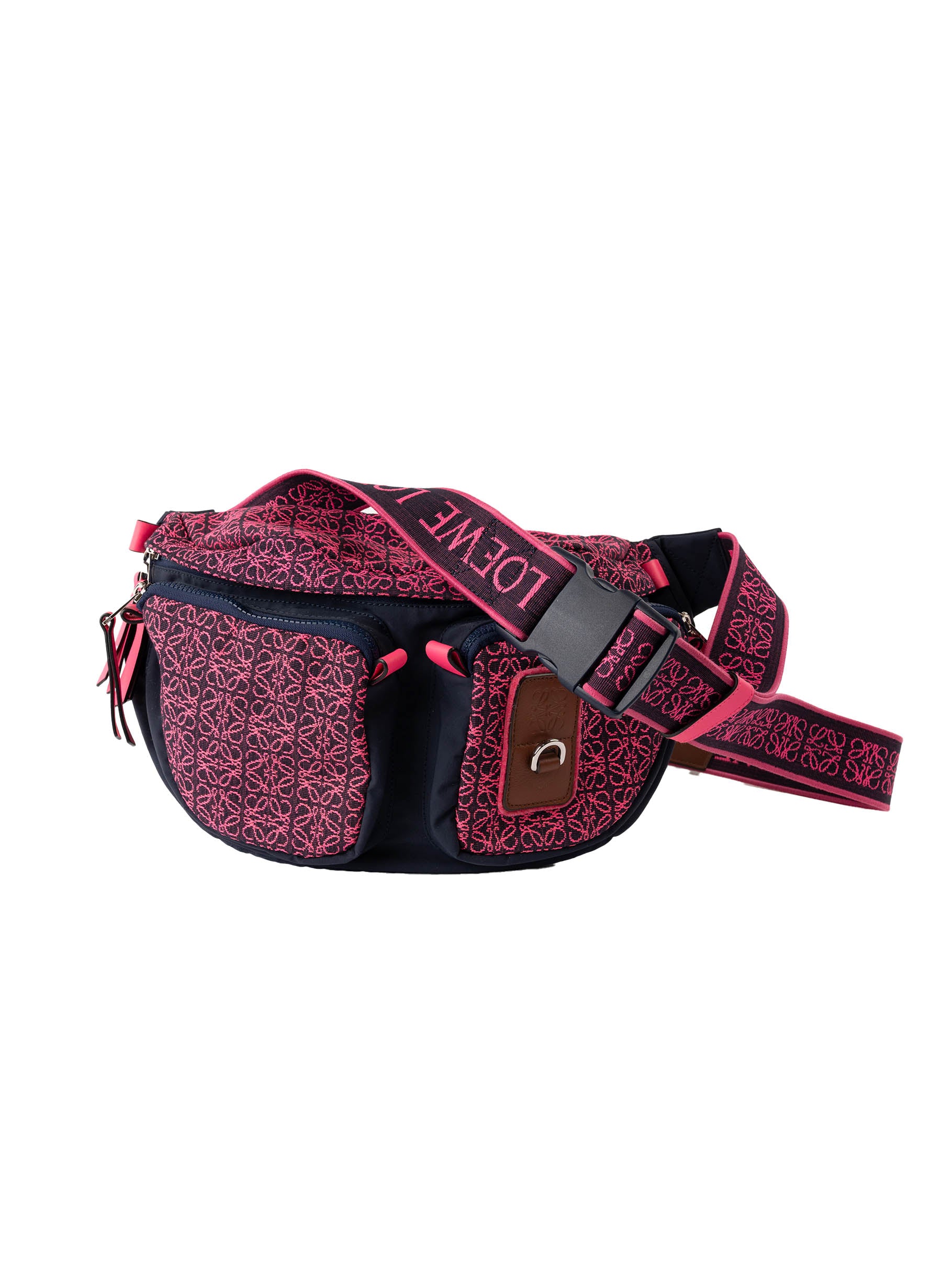 Loewe Anagram Jacquard and Nylon Large Belt Bag