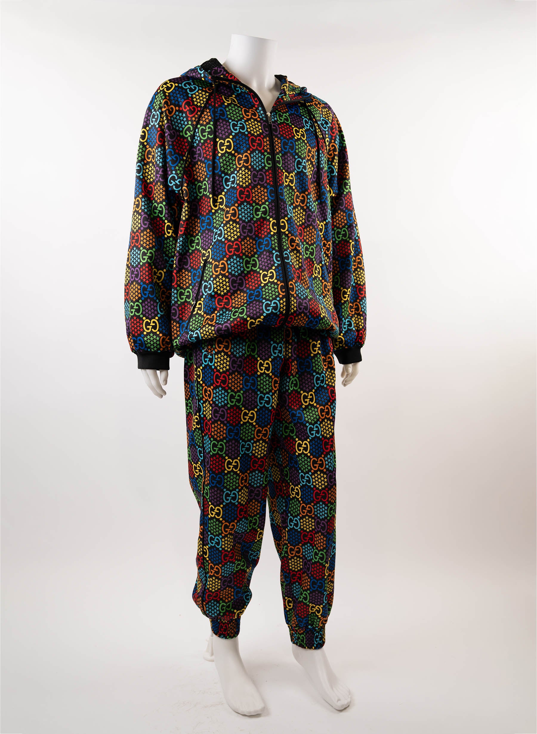 Gucci GG Psychedelic Printed Hoodie and Track Pants