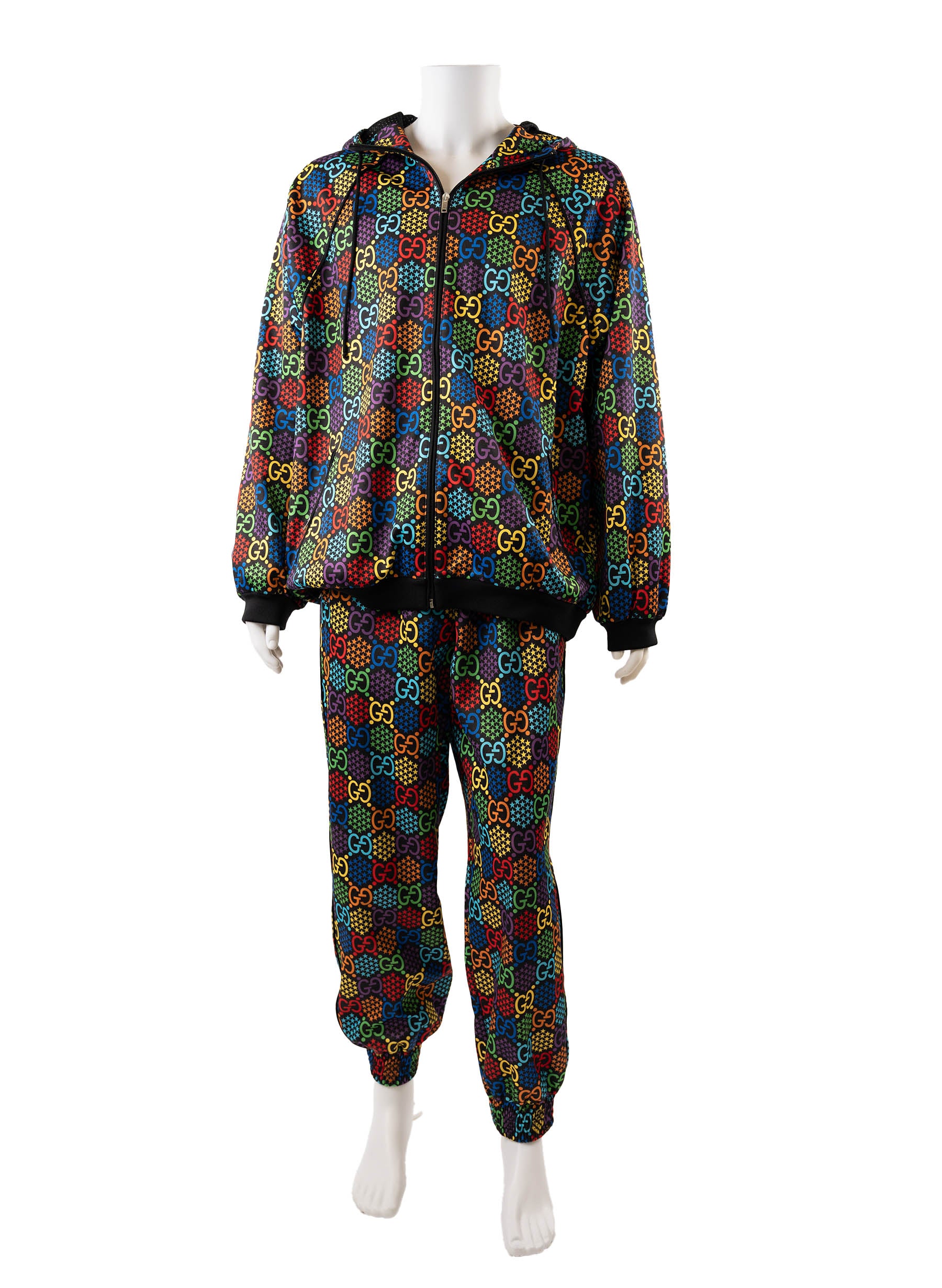 Gucci GG Psychedelic Printed Hoodie and Track Pants