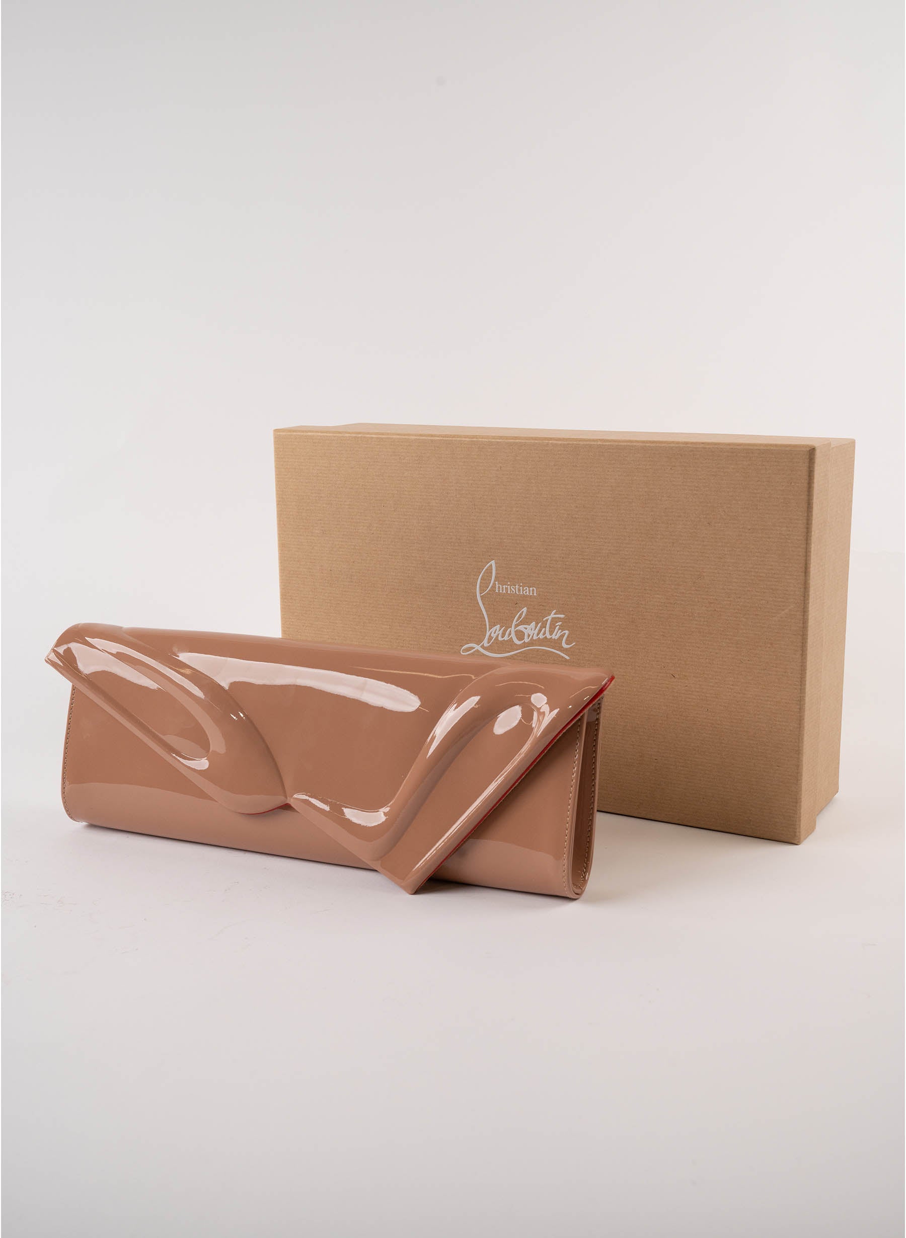 Christian Louboutin Patent Leather So Kate Clutch