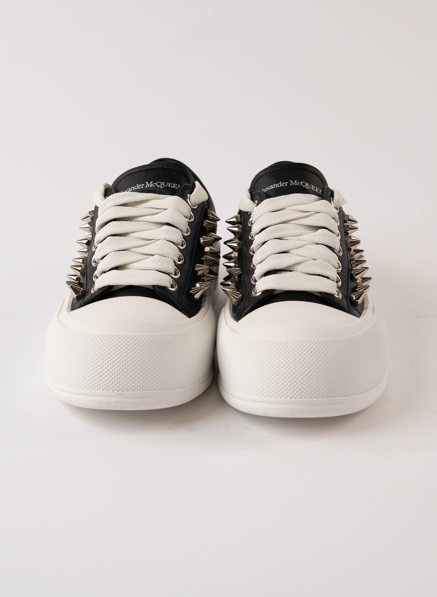 Alexander McQueen Deck Plimsoll Studded Sneakers