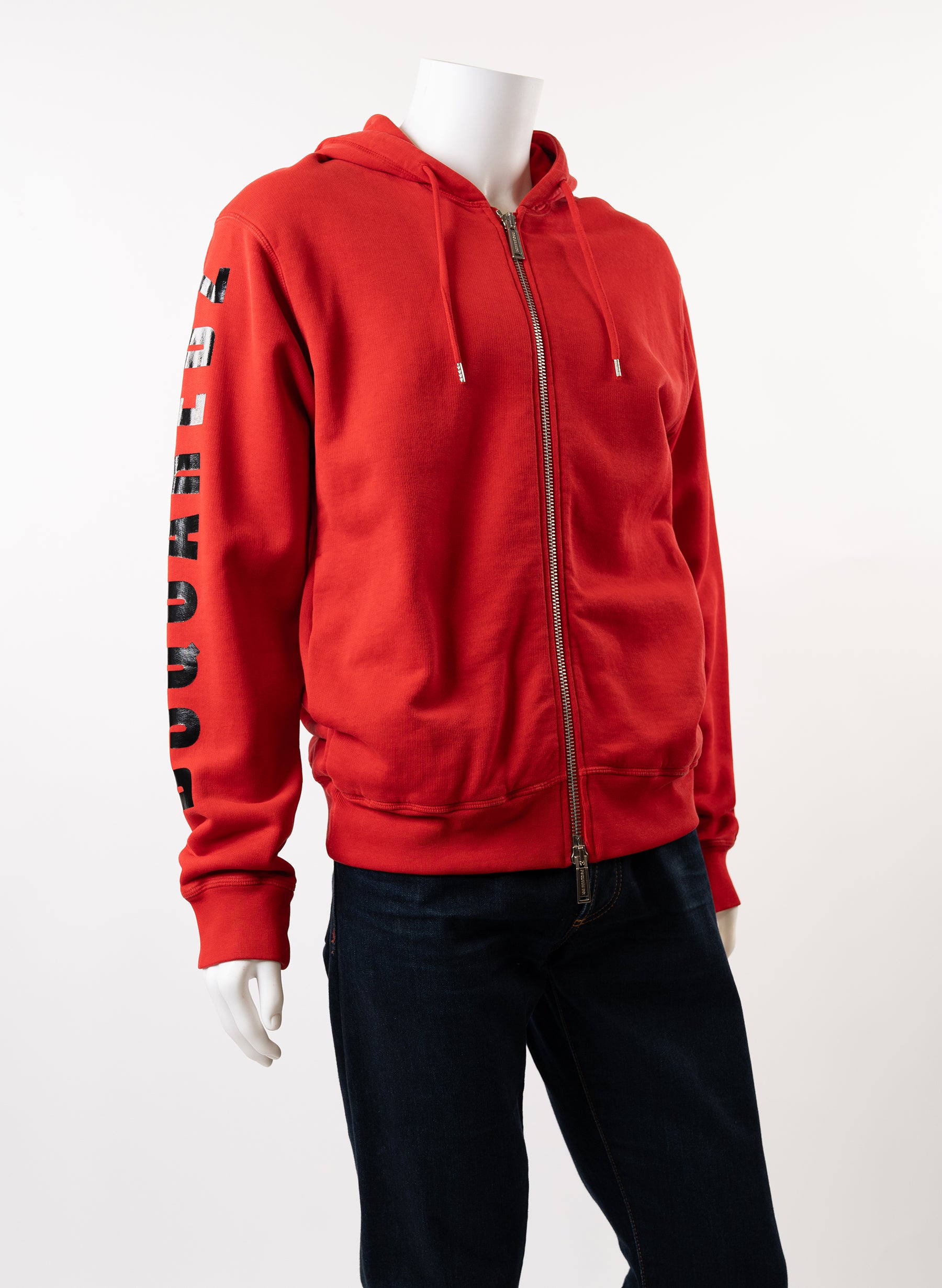 Dsquared Logo Zip-Up Hoodie