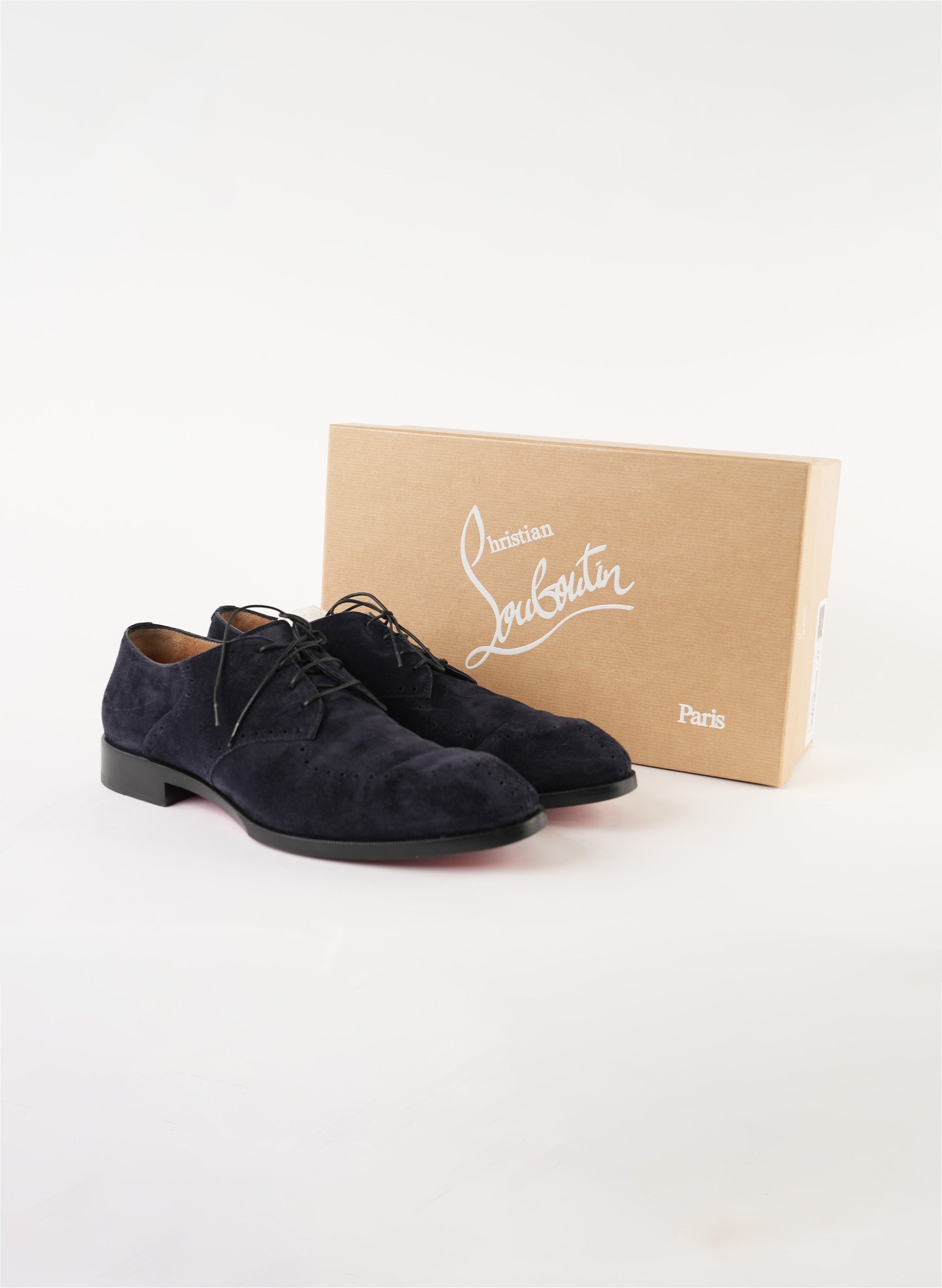 Christian Louboutin Suede Oxfords