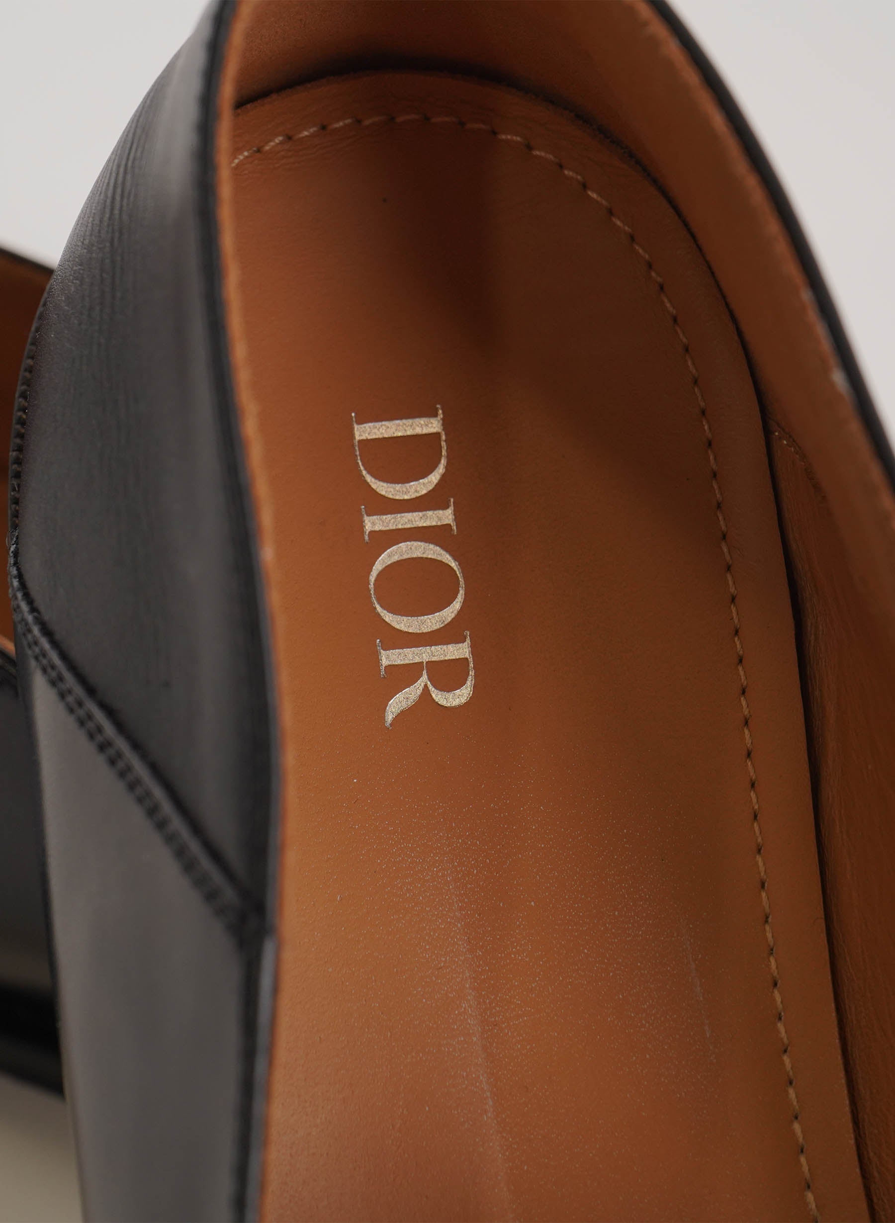 Christian Dior Smooth Calfskin Oblique Blake Loafers