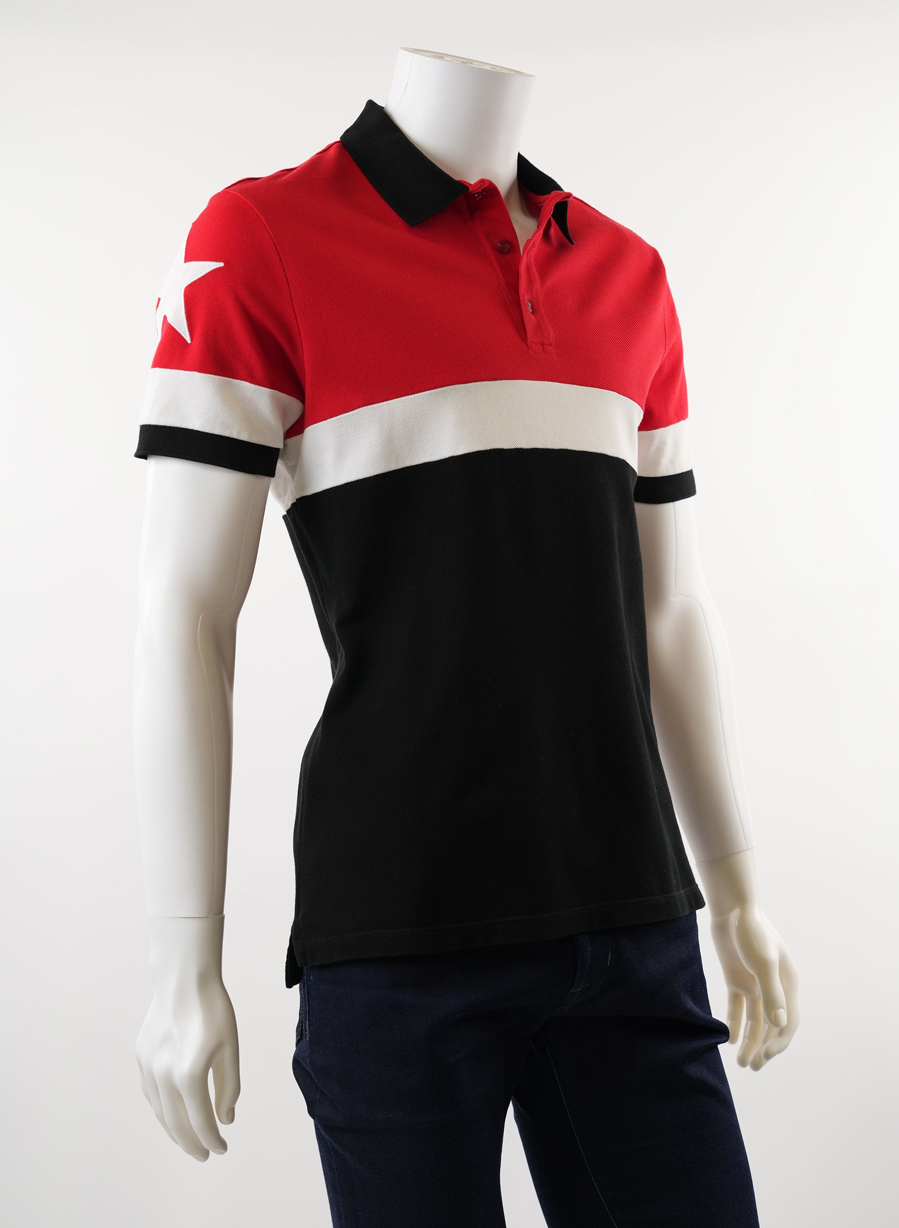 Givenchy Cuban-Fit Colorblock Polo Shirt