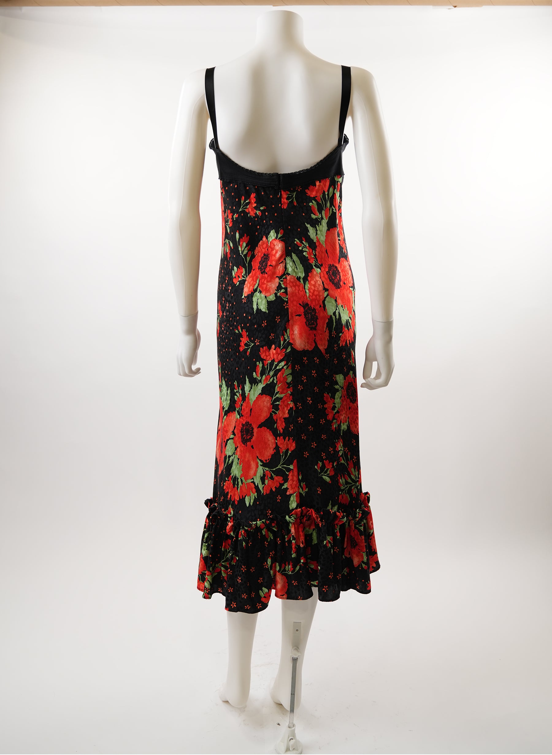 Dolce & Gabbana Vintage Silk Midi Length Dress