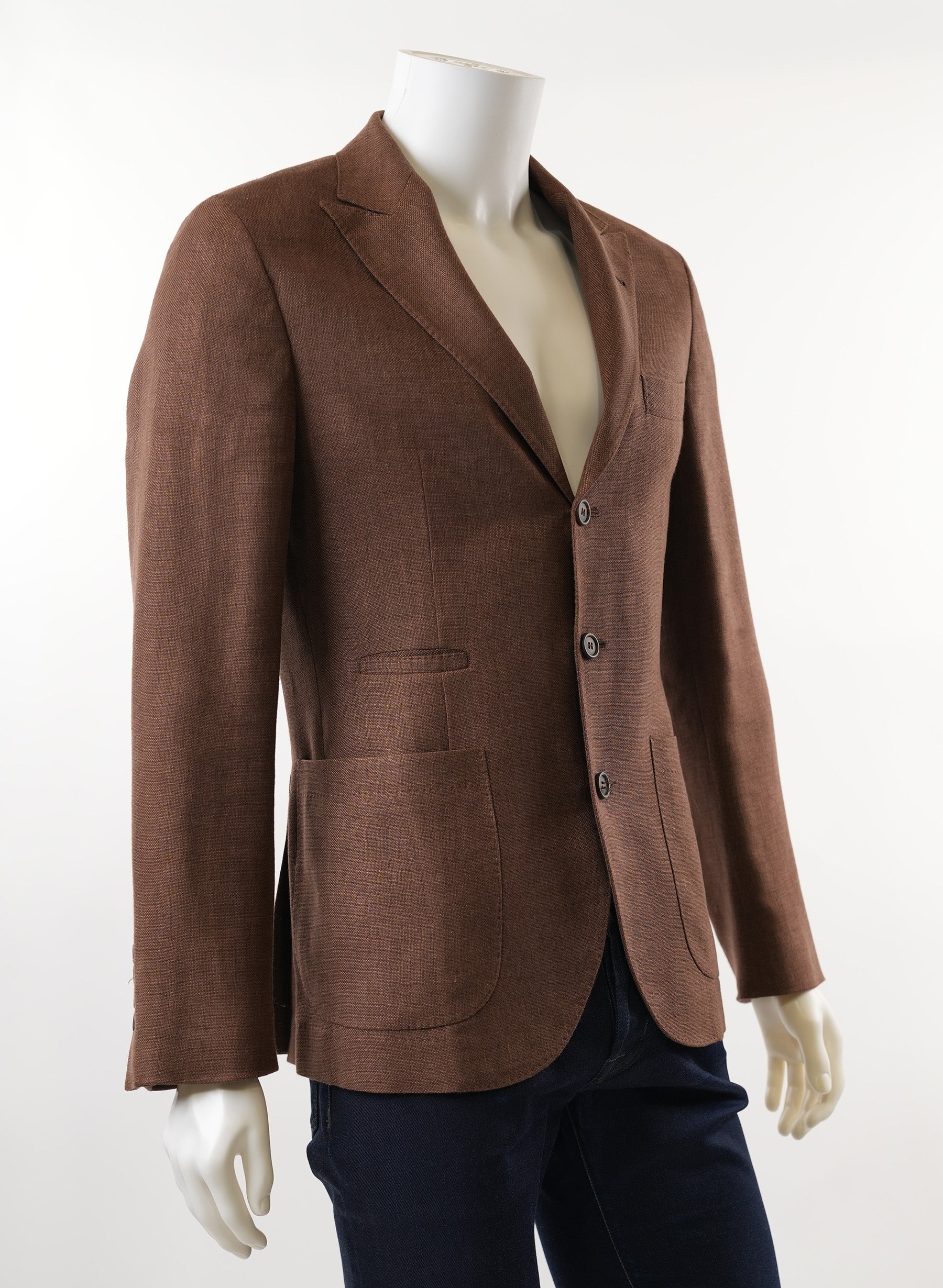 Brunello Cucinelli Linen and Wool Blend Blazer