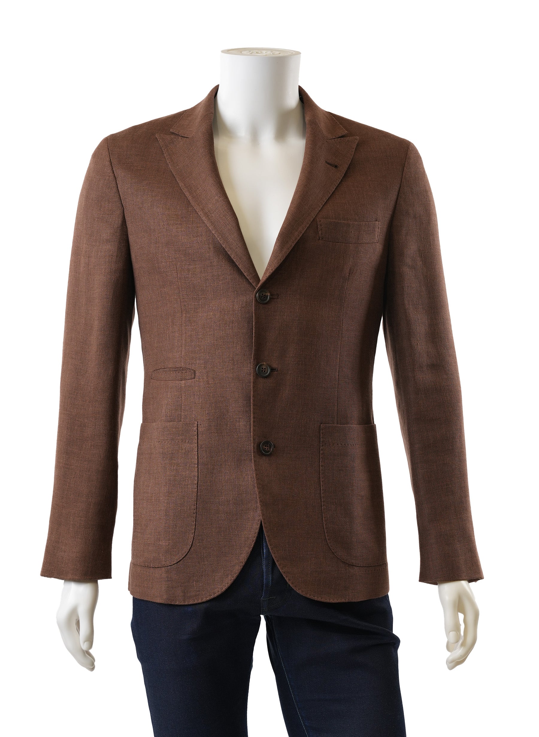 Brunello Cucinelli Linen and Wool Blend Blazer