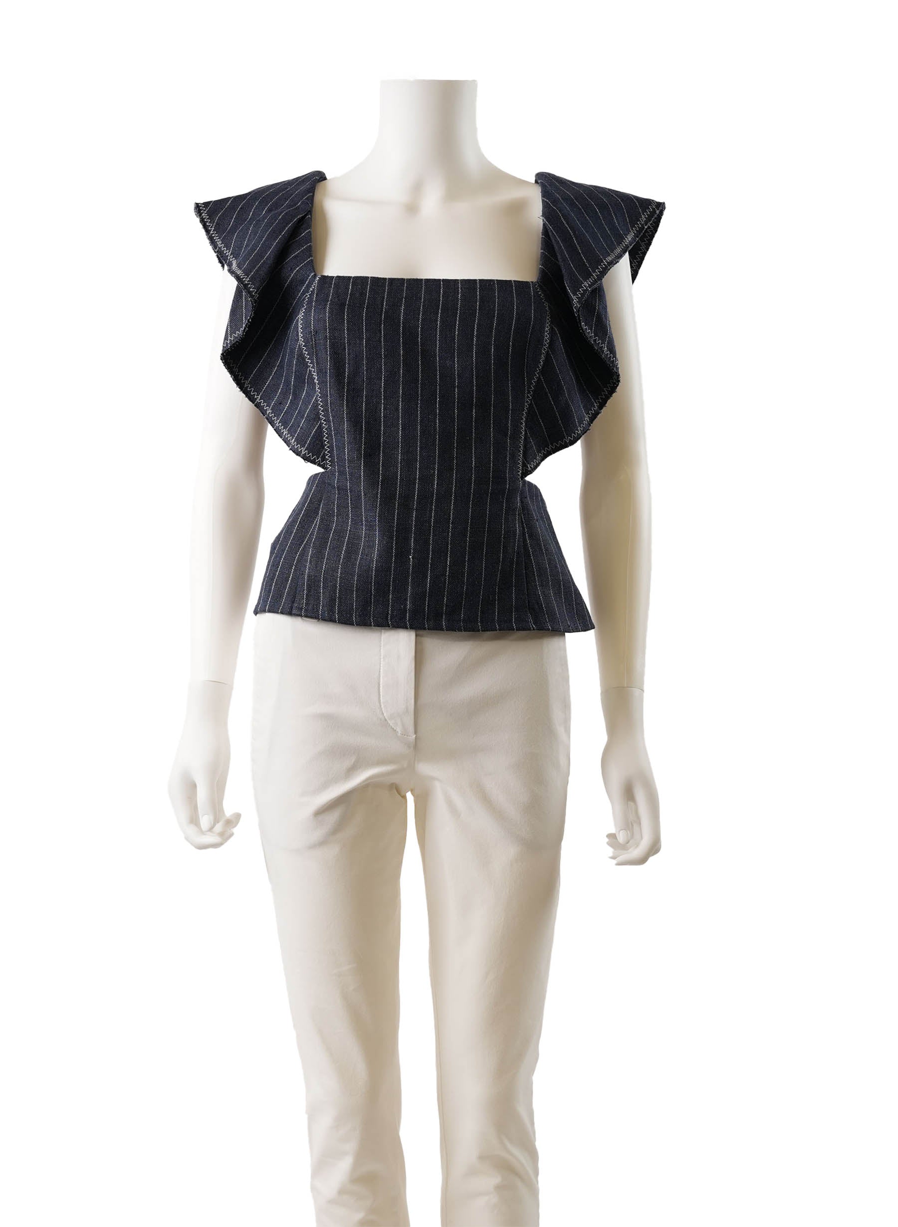 3.1 Phillip Lim Cascading Sleeve Top