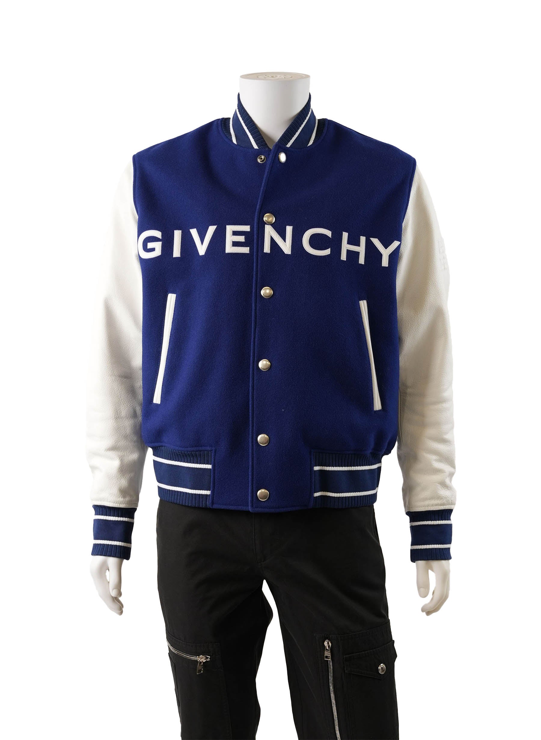 Givenchy Varsity Jacket in Wool and Leather