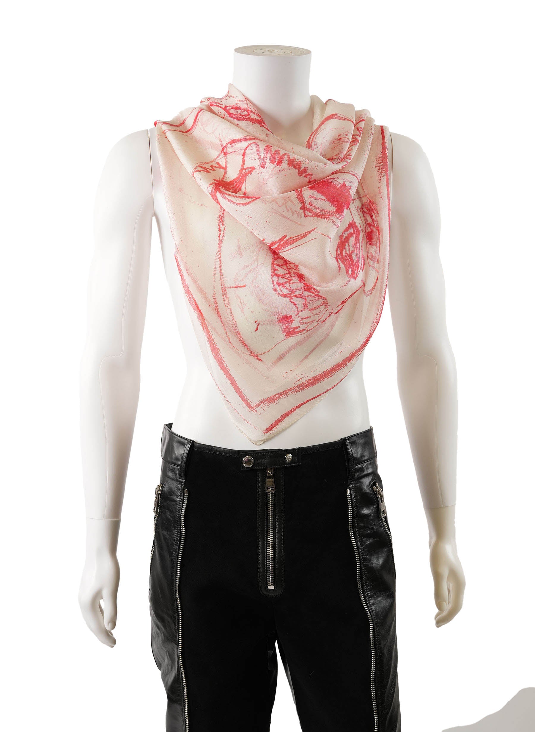 Alexander McQueen Skull Print Scarf