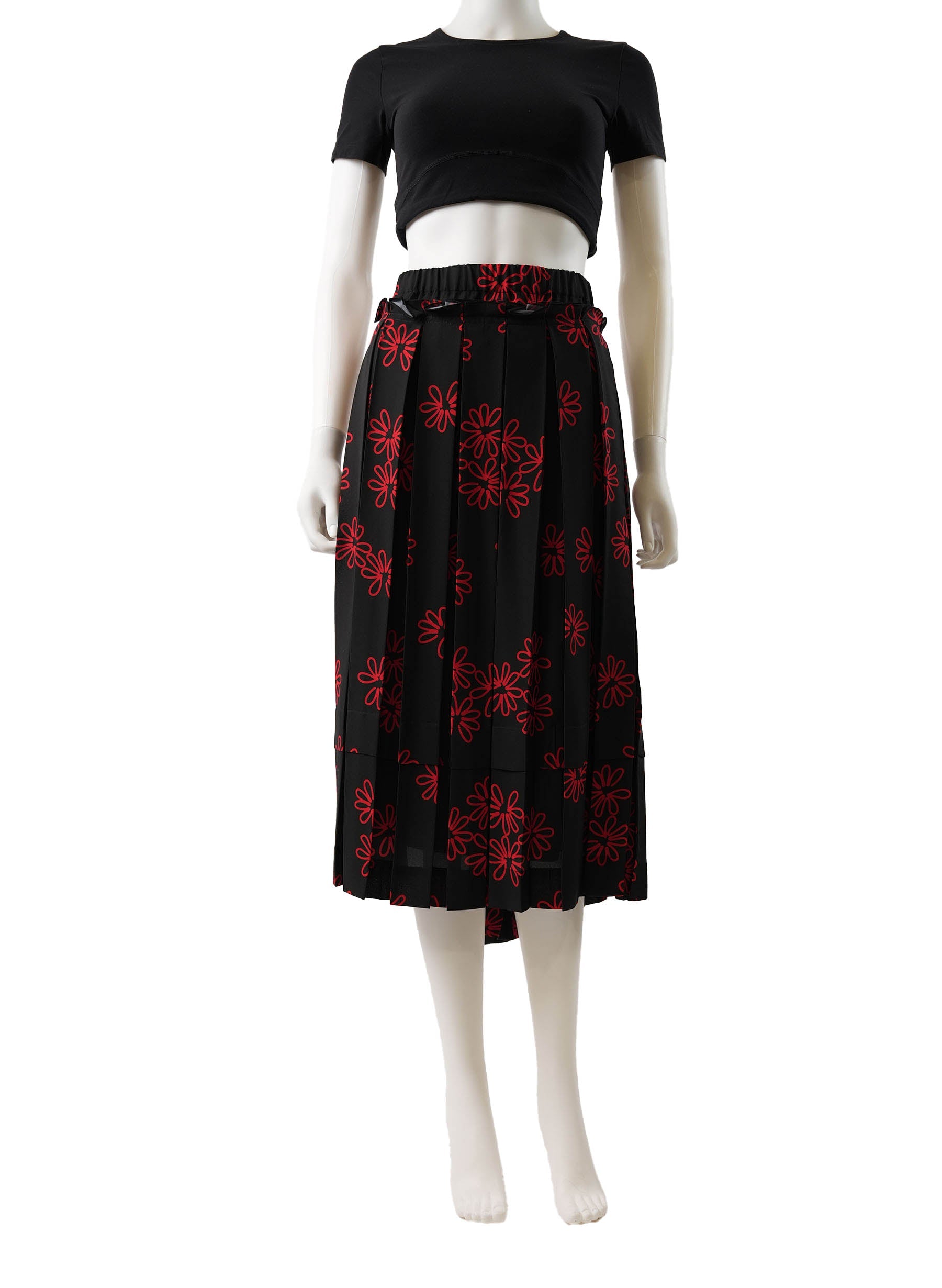 Simone Rocha Floral Print Skirt