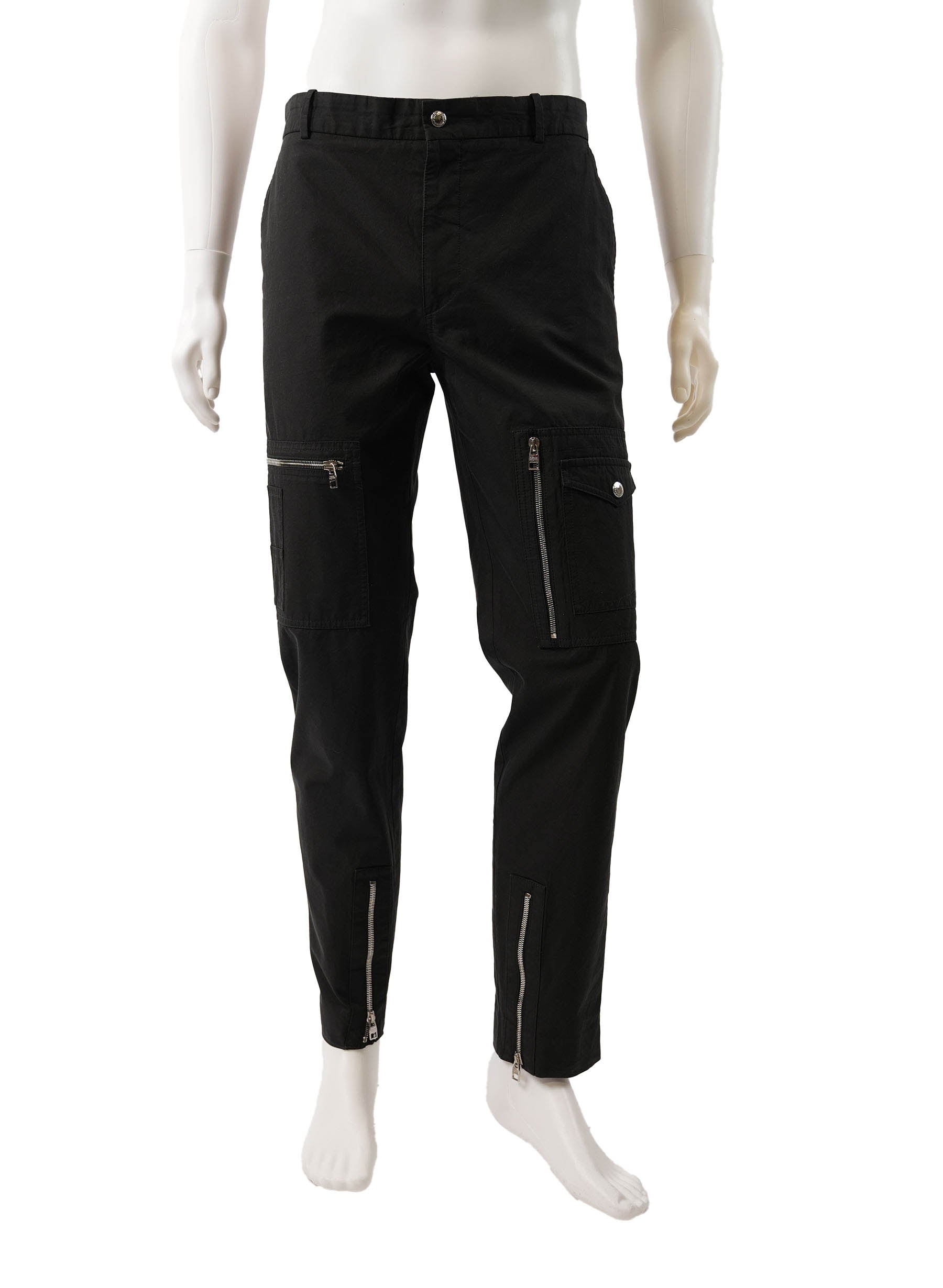 Alexander McQueen Zipped Detail Cargo Pants