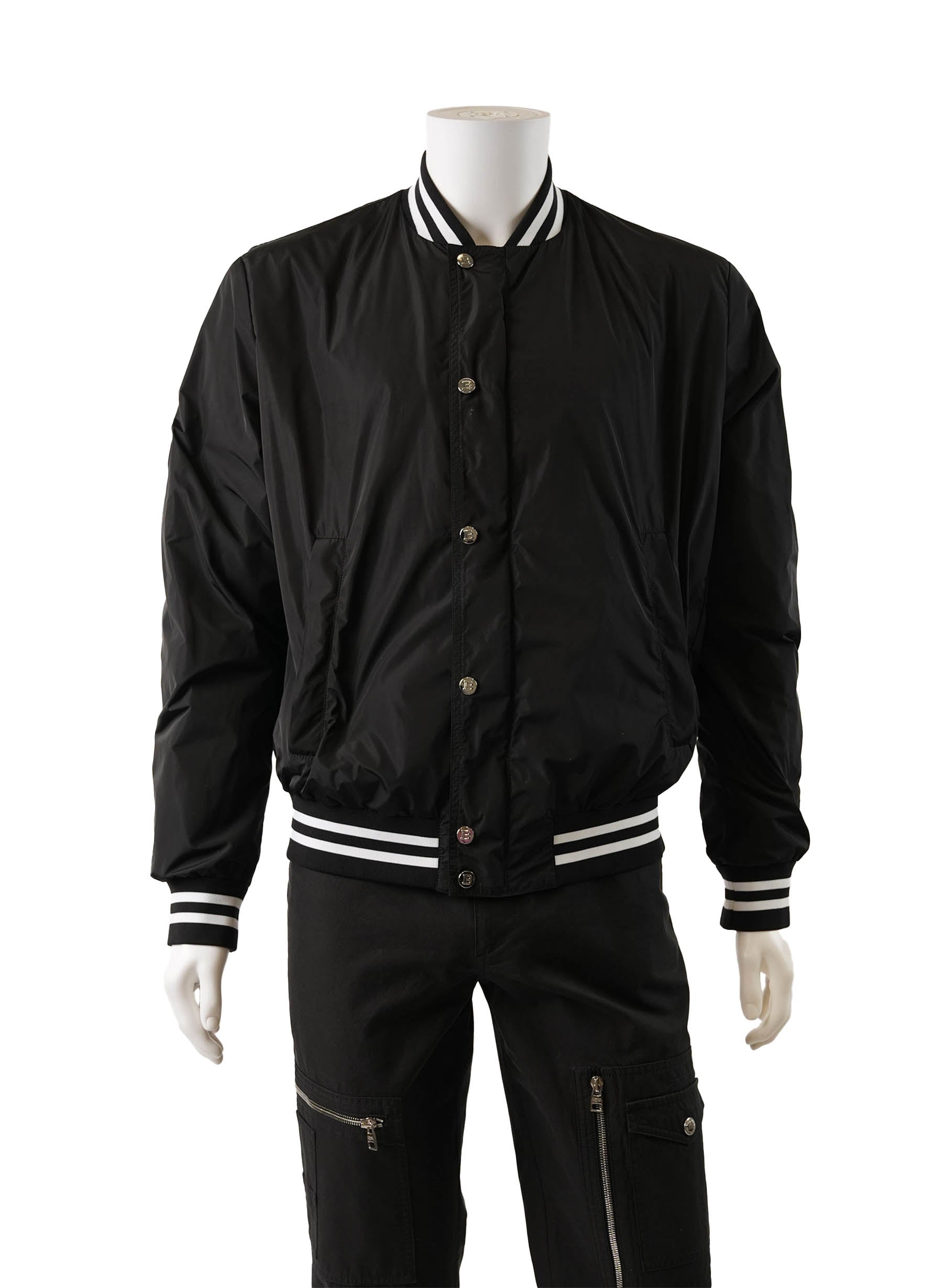 Balmain Nylon Bomber Jacket