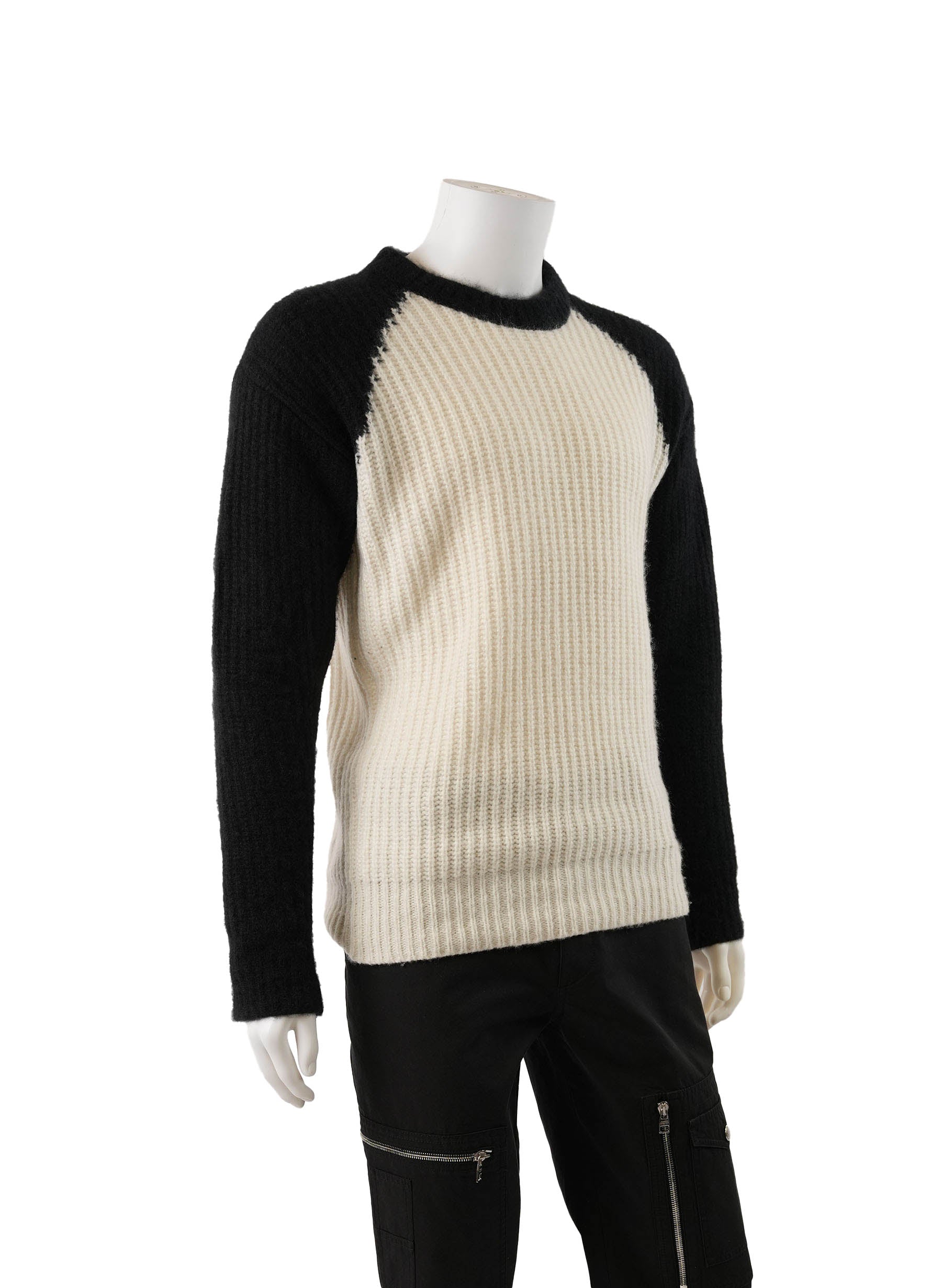 Amiri Cashmere Colour Block Crew Sweater