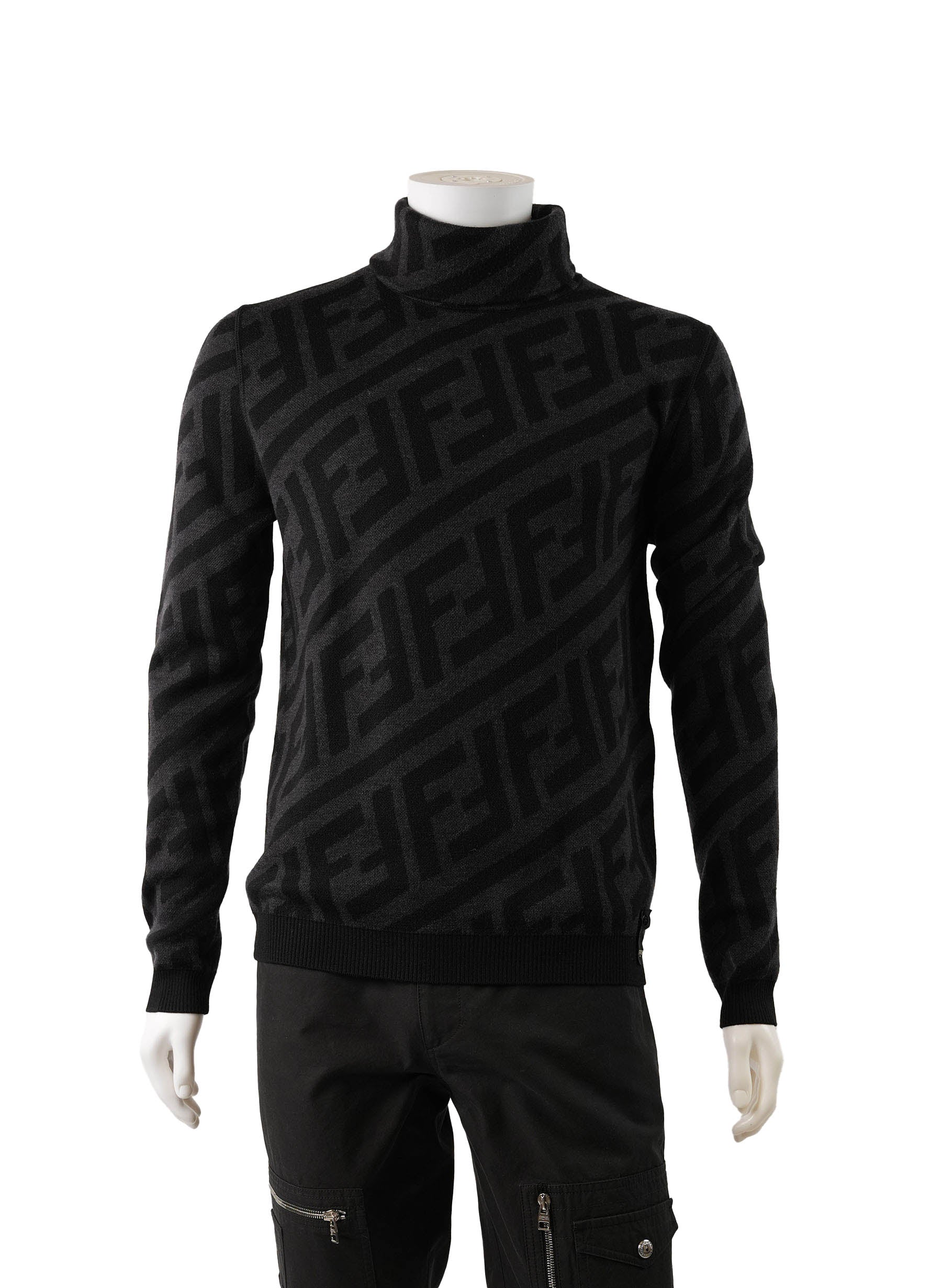 Fendi Diagonal FF Logo Sweater