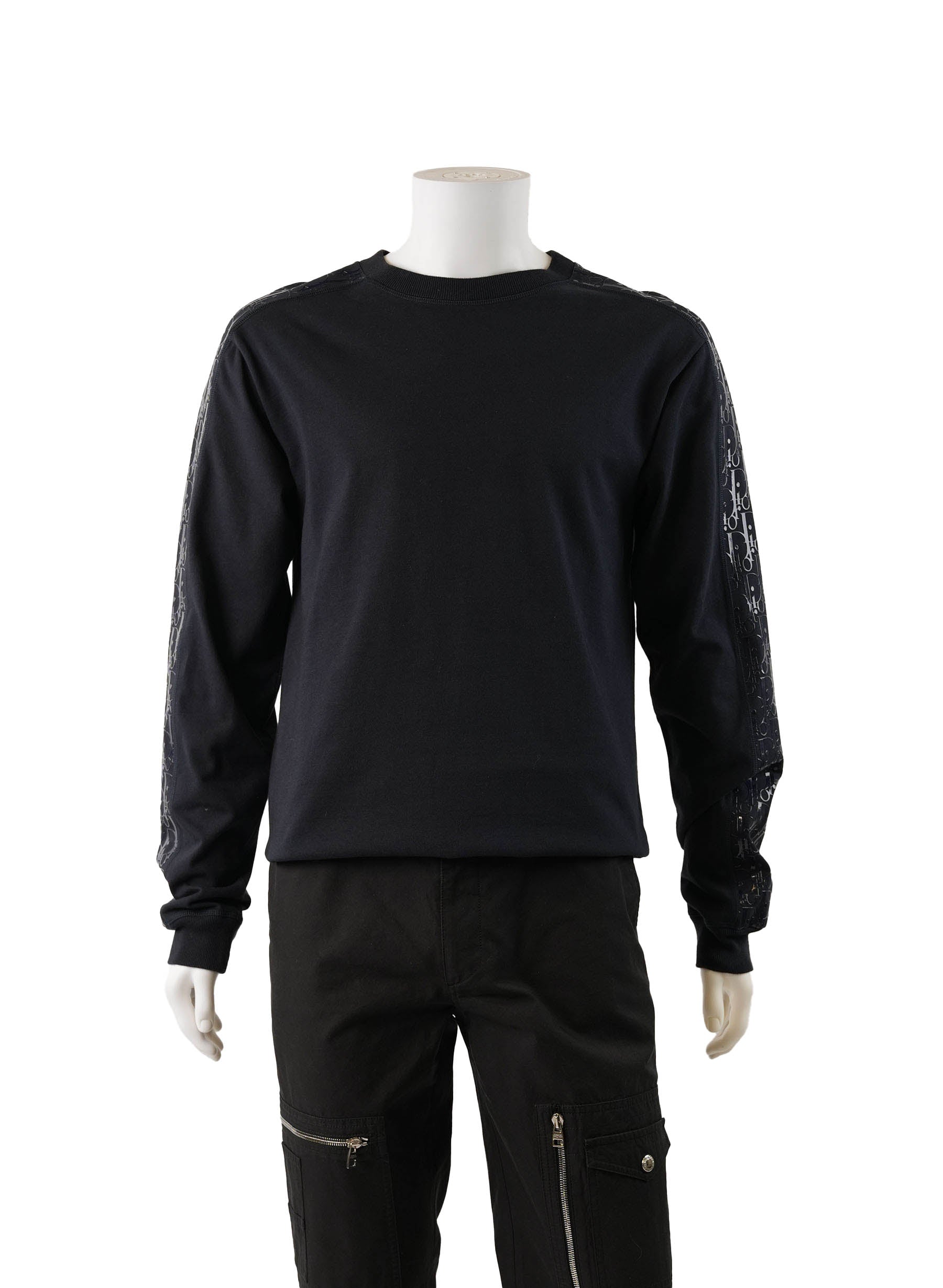 Christian Dior Oblique Band Oversized Sweatshirt