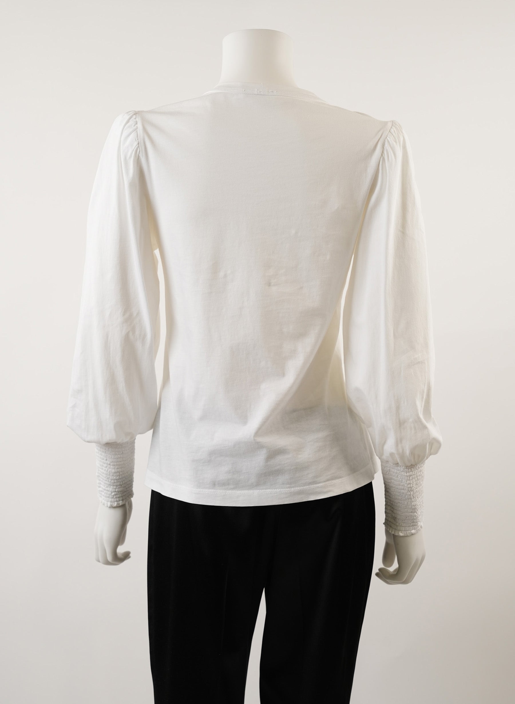 A.L.C Karter Long Puff Sleeve T-Shirt