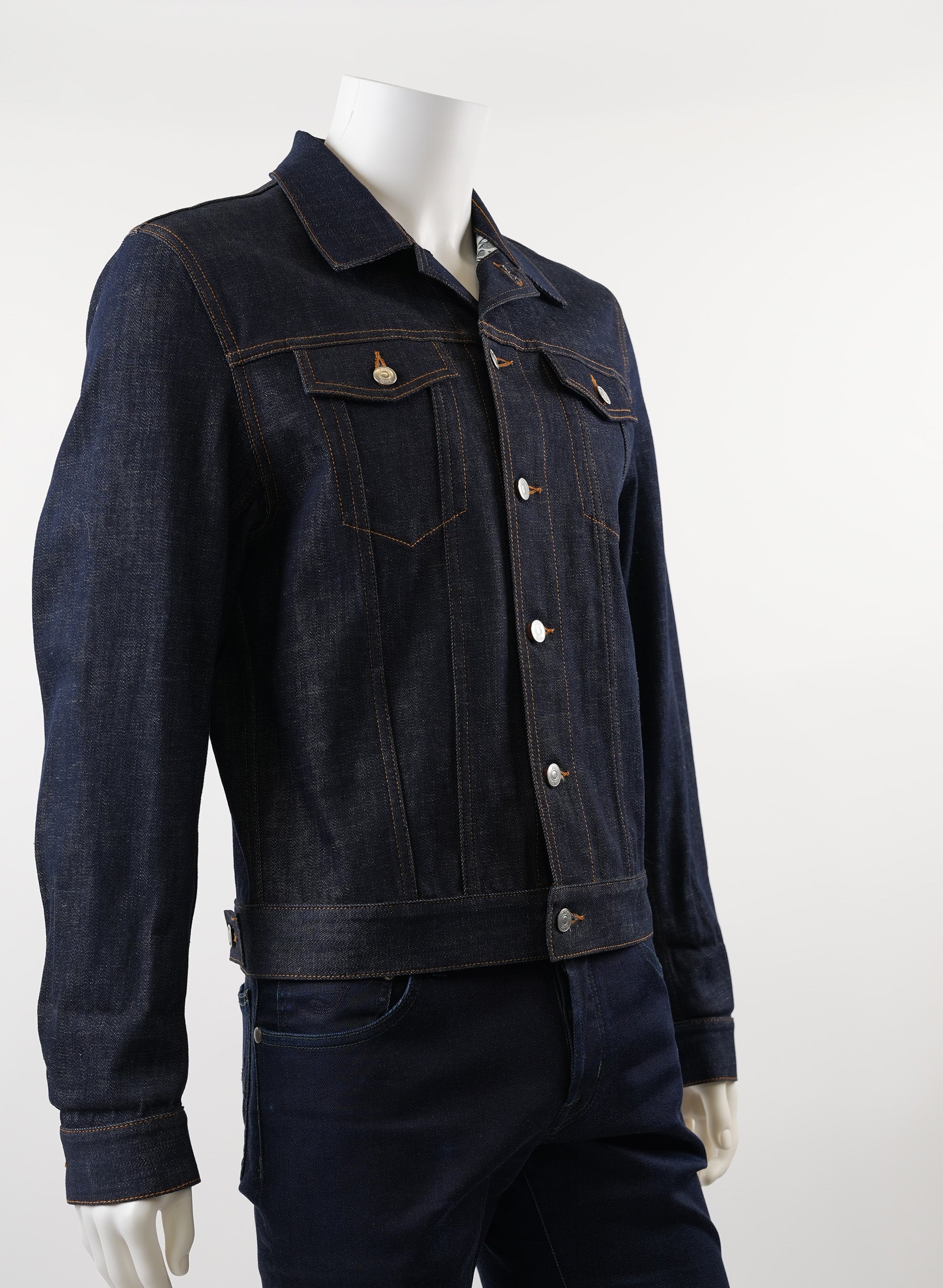 Christian Dior Oblique Raw Denim Jacket