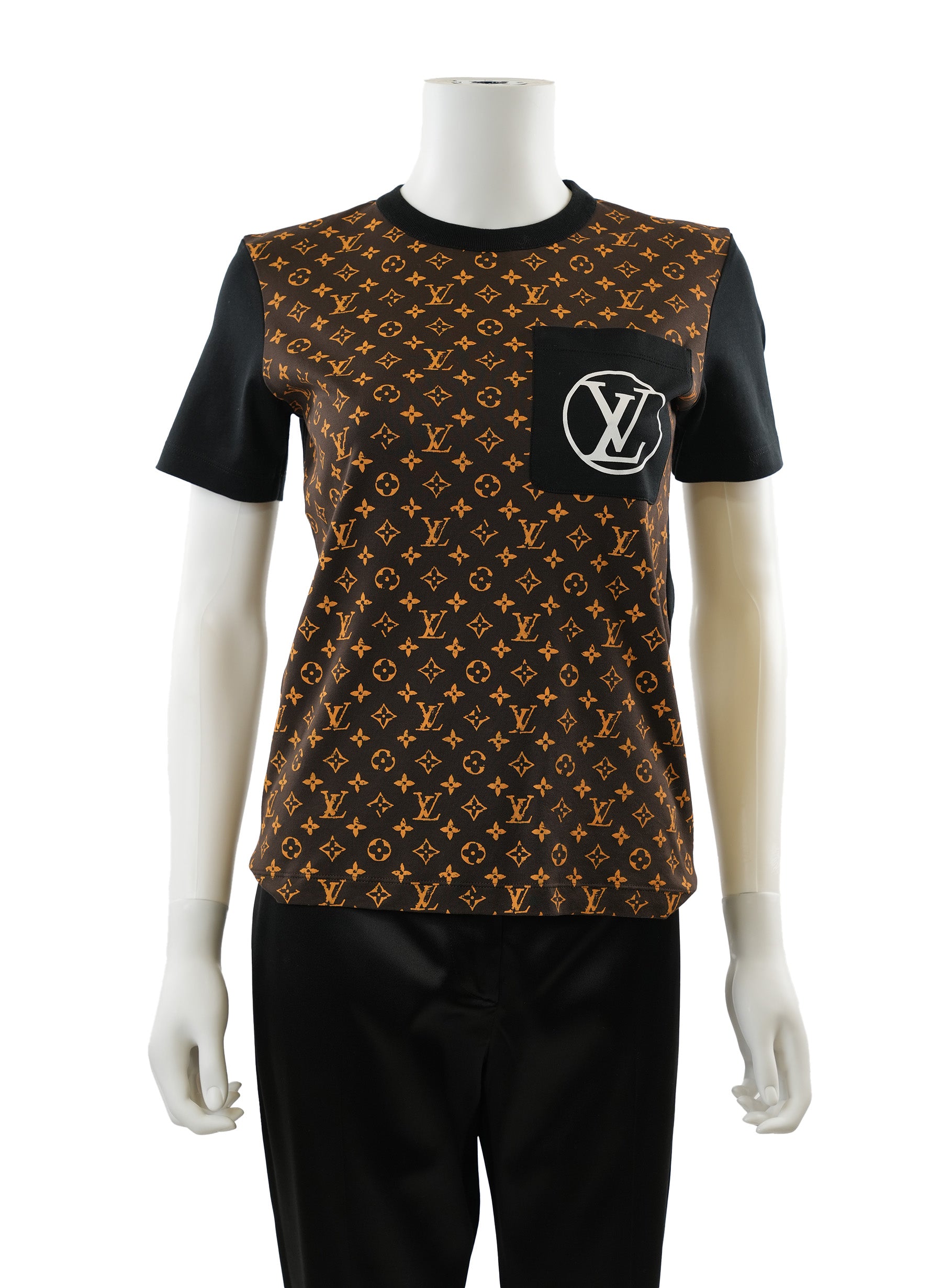 Louis Vuitton Monogram Crew Neck T-Shirt